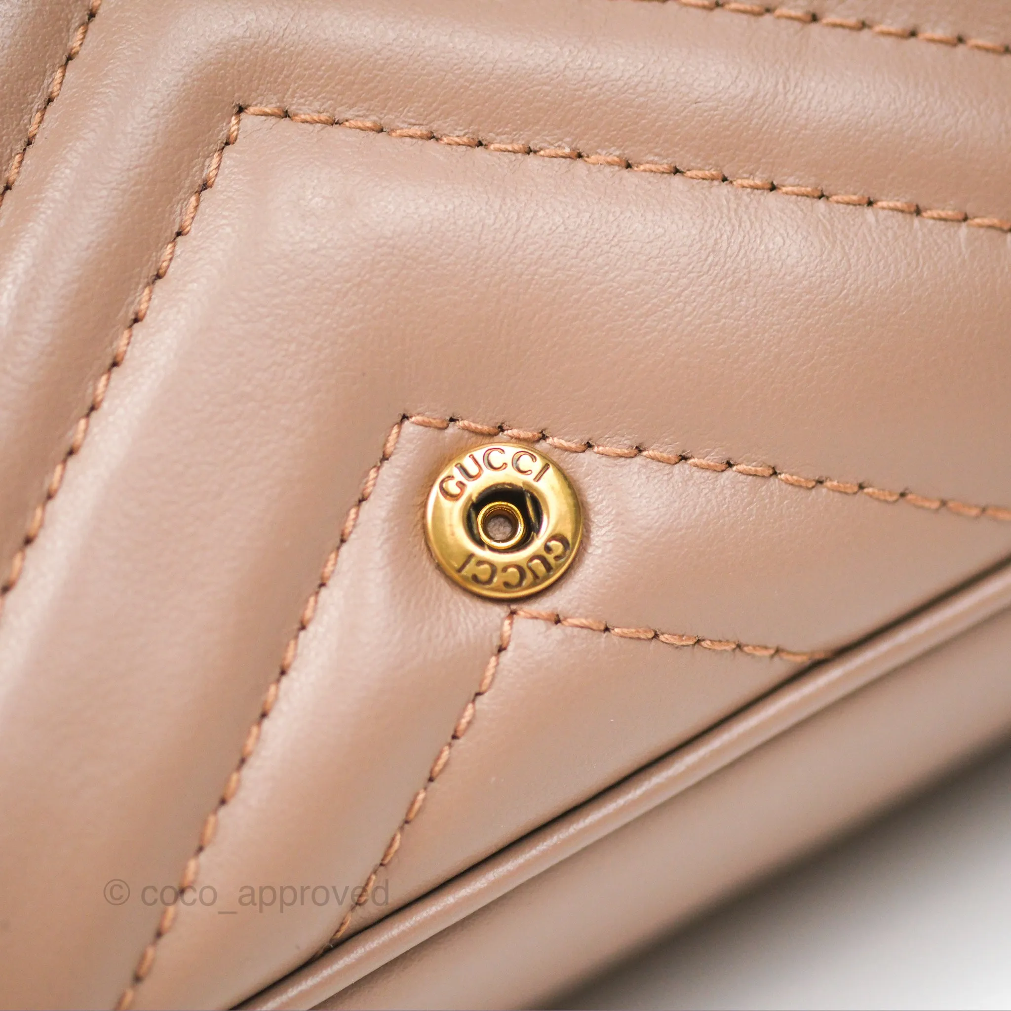 Gucci GG Marmont Super Mini Bag Dusty Pink