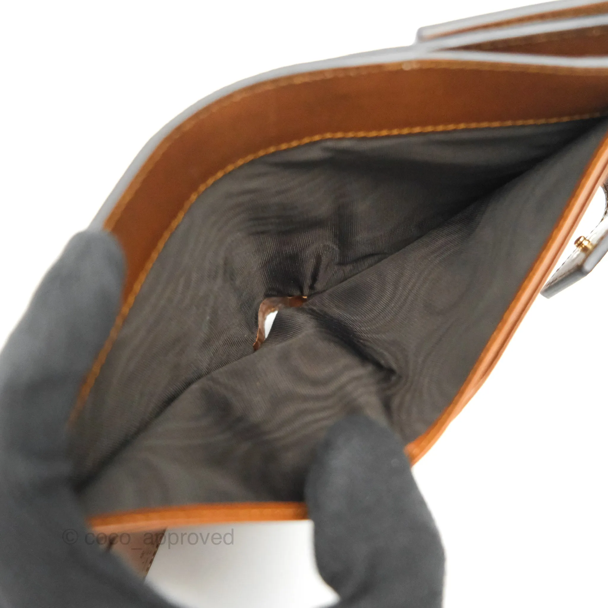 Gucci GG Monogram Brown Canvas Wallet