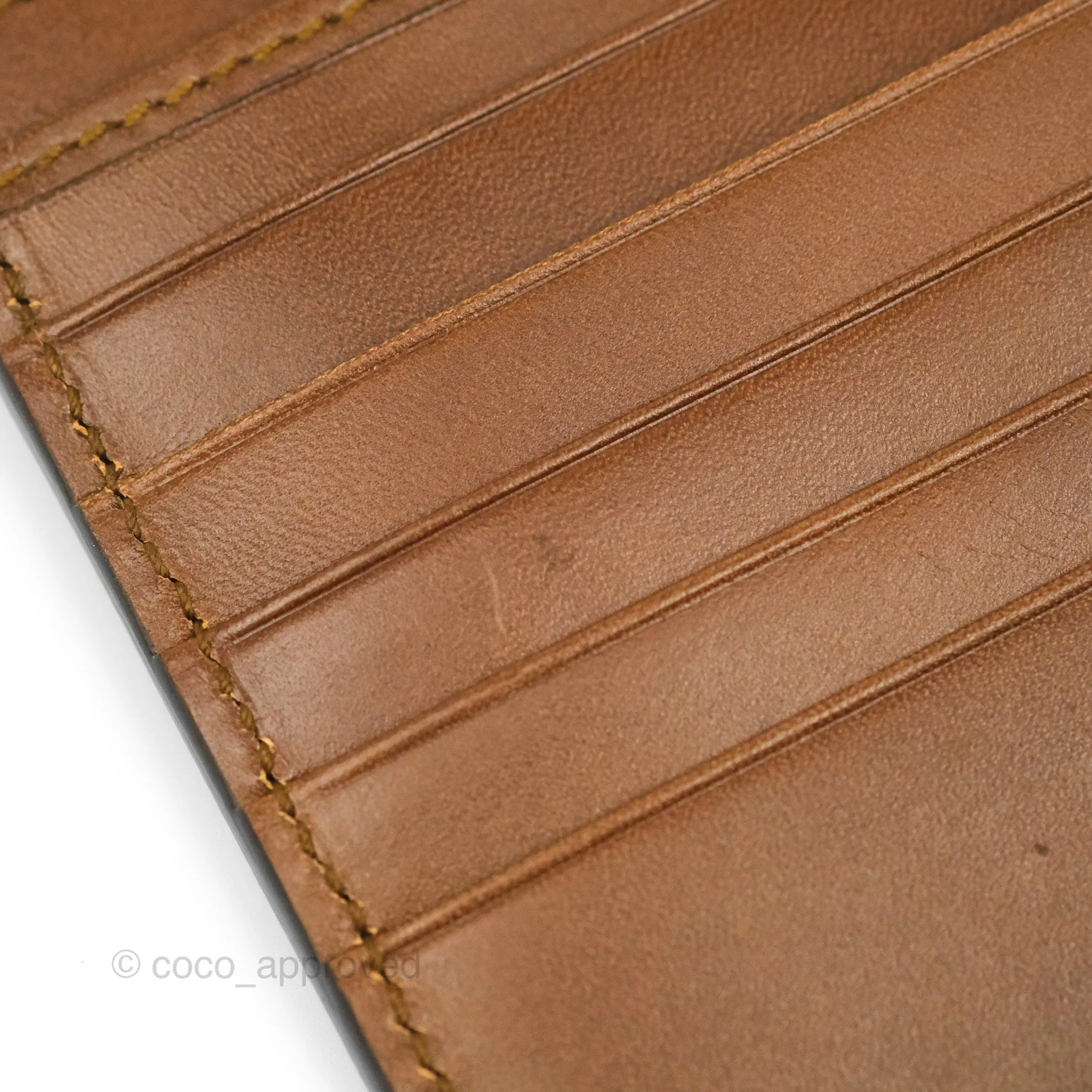Gucci GG Monogram Brown Canvas Wallet