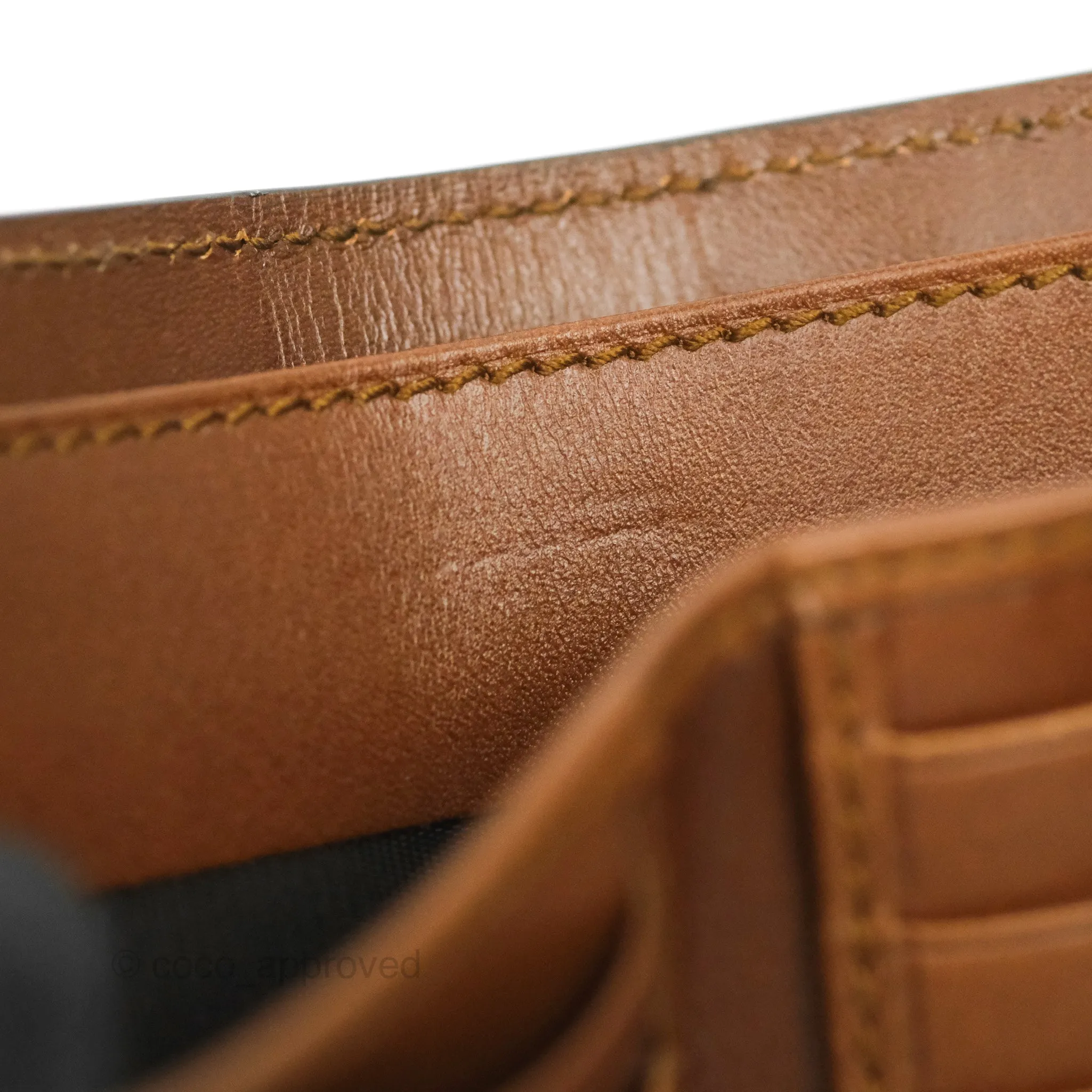 Gucci GG Monogram Brown Canvas Wallet