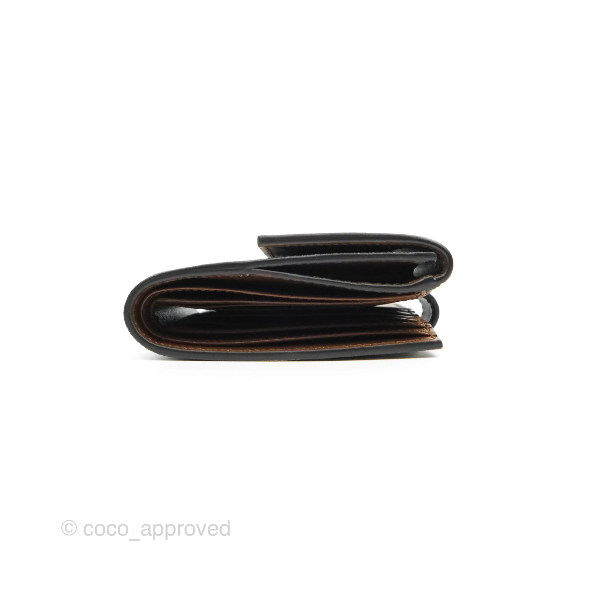 Gucci GG Monogram Brown Canvas Wallet
