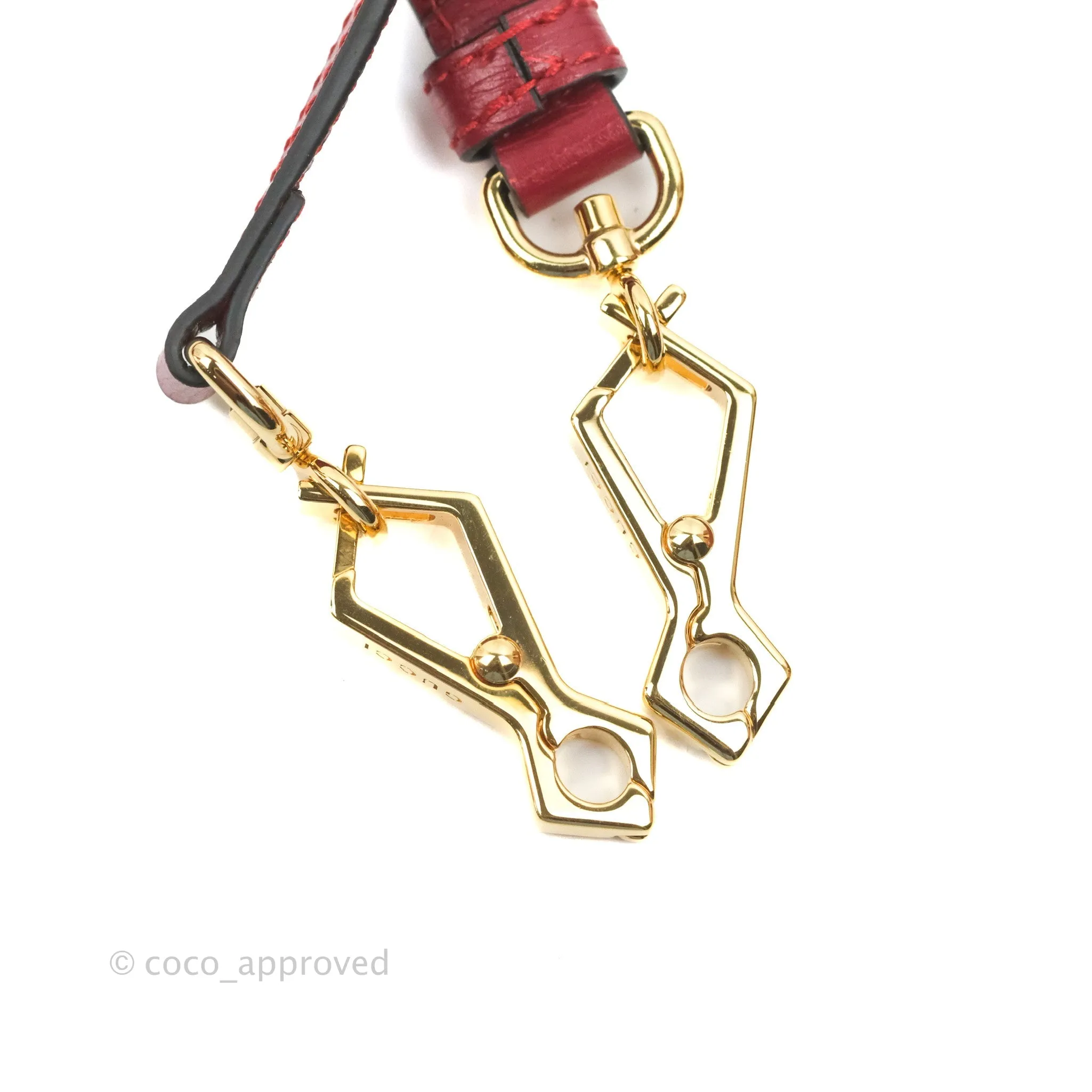 Gucci GG Sylvie Crossbody Bag Red Calfskin
