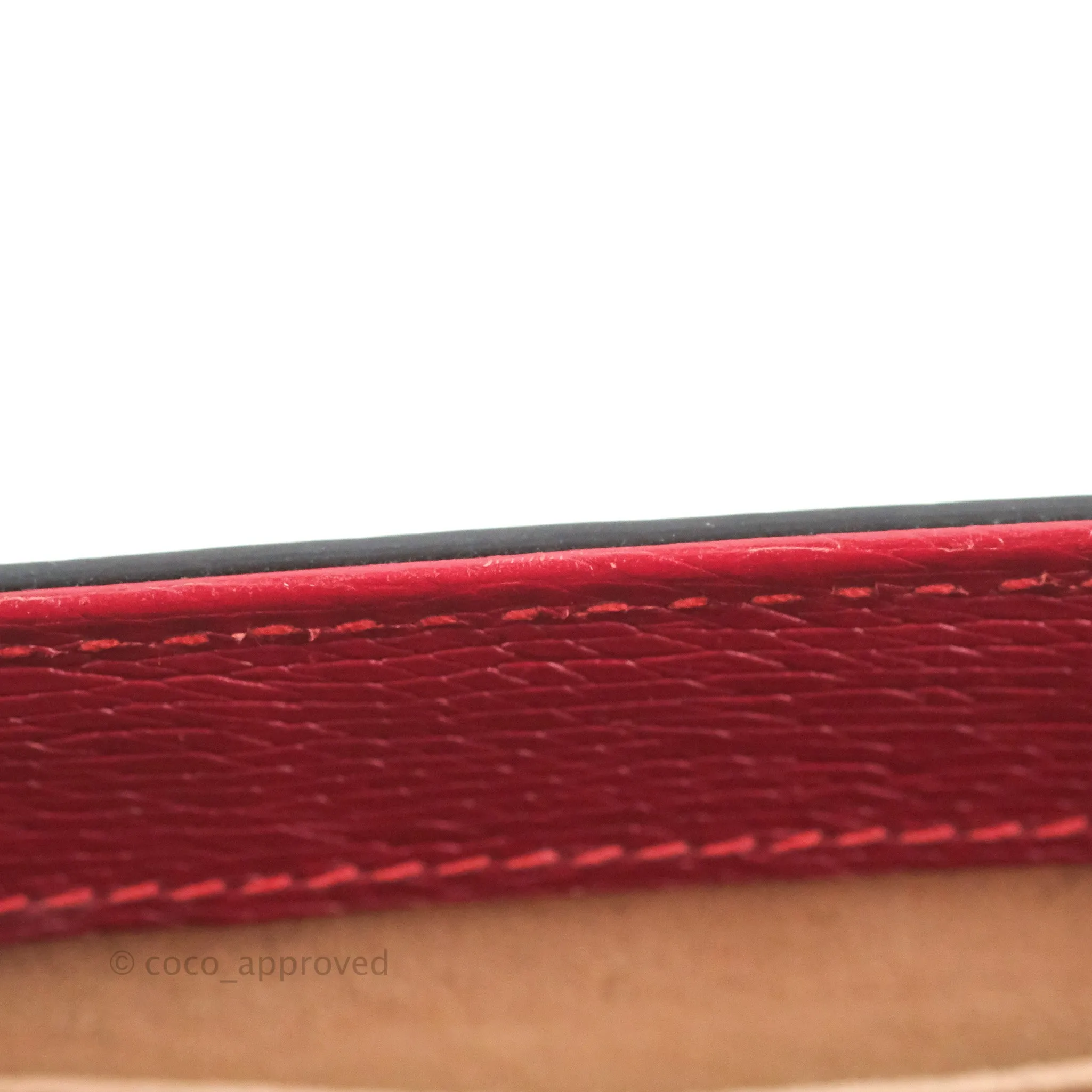 Gucci GG Sylvie Crossbody Bag Red Calfskin