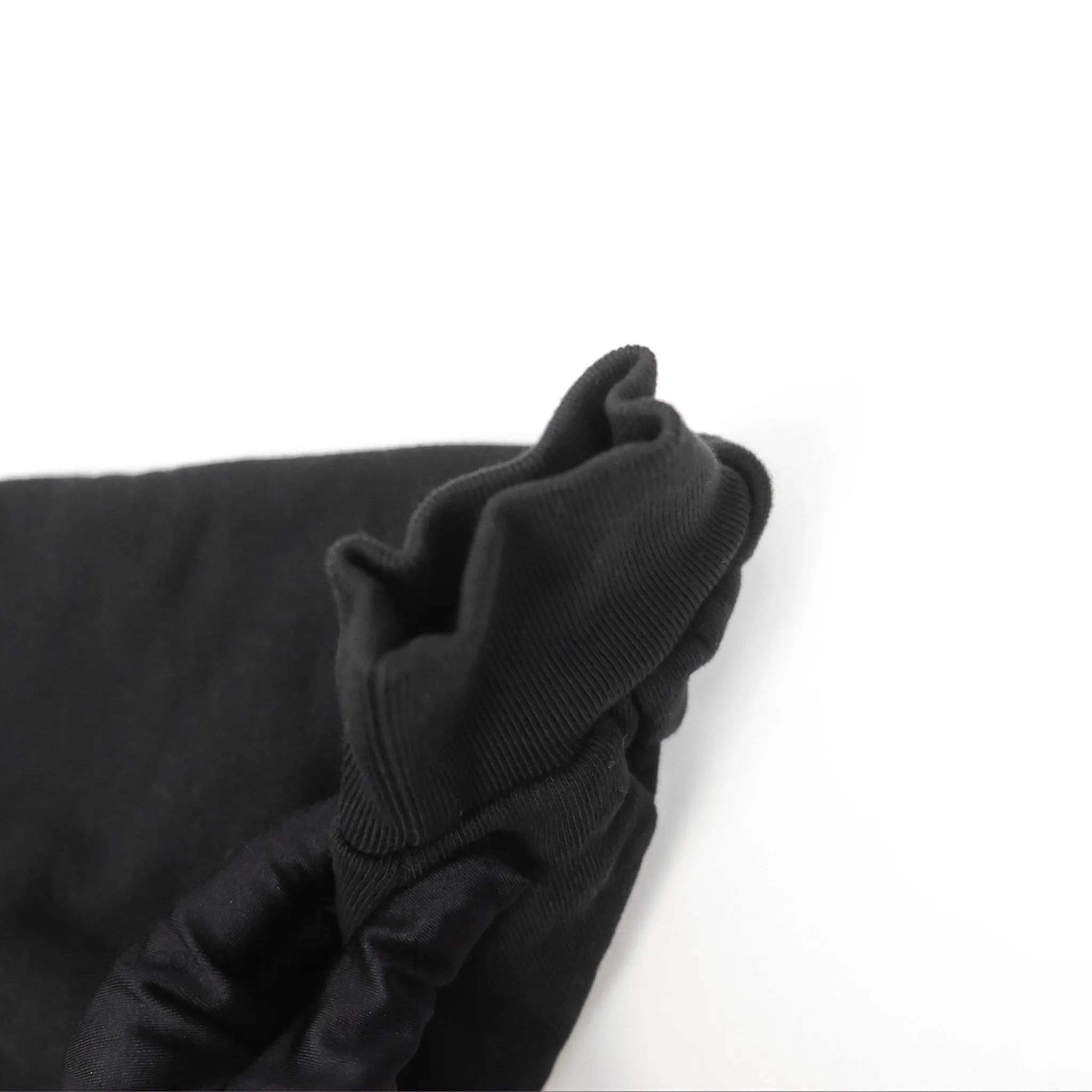 Gucci Hollywood Babylon Cropped Hoodie Black