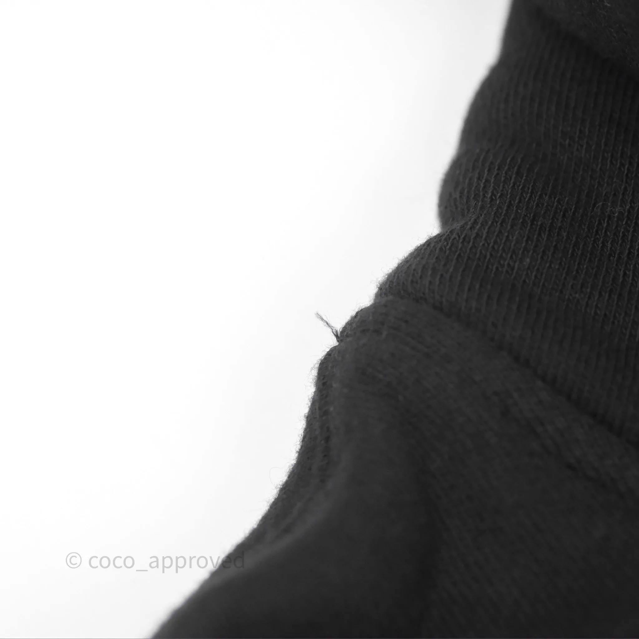 Gucci Hollywood Babylon Cropped Hoodie Black