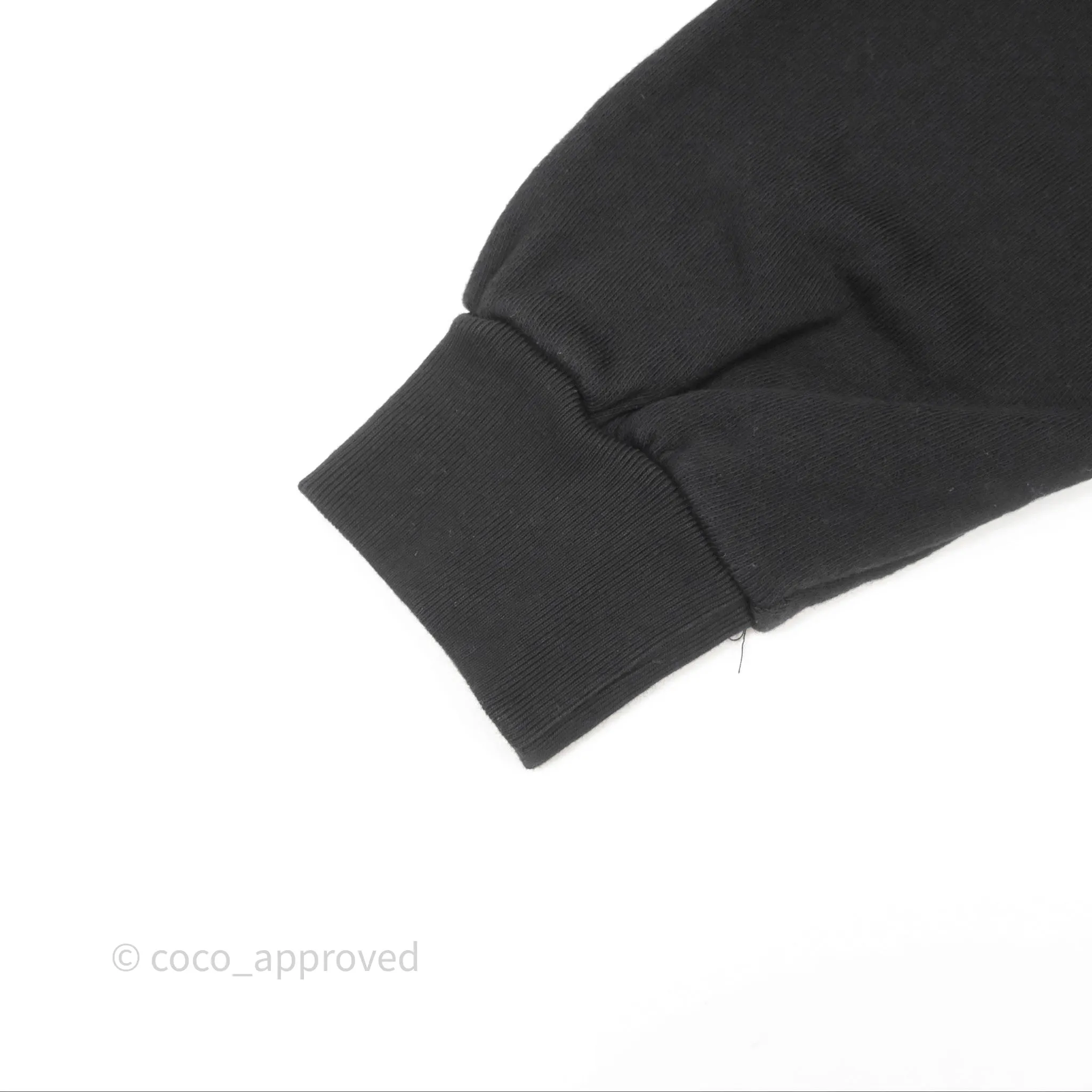 Gucci Hollywood Babylon Cropped Hoodie Black