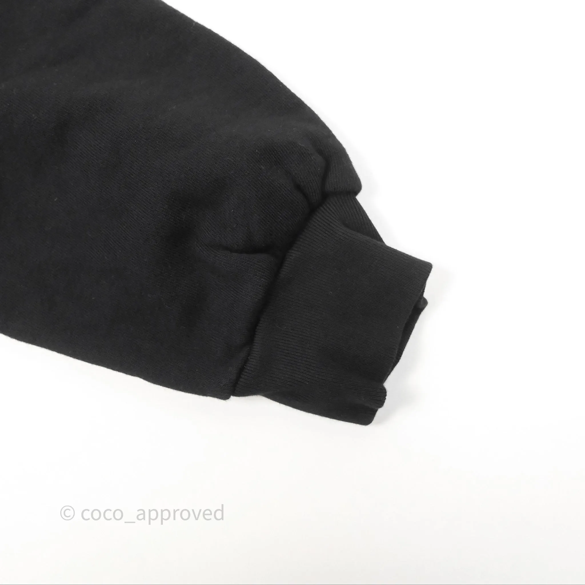 Gucci Hollywood Babylon Cropped Hoodie Black