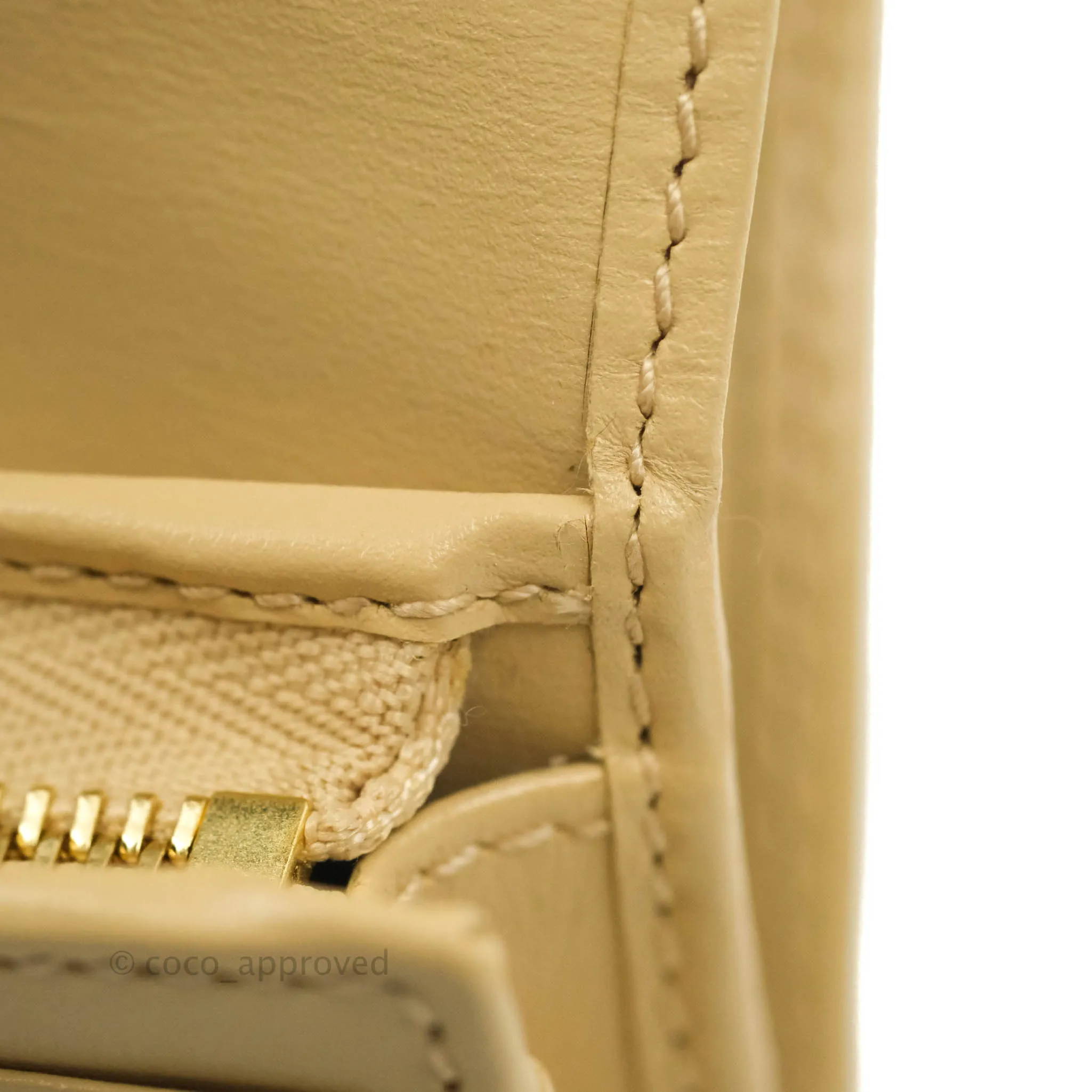 Gucci Horsebit 1955 Card Case Wallet Beige