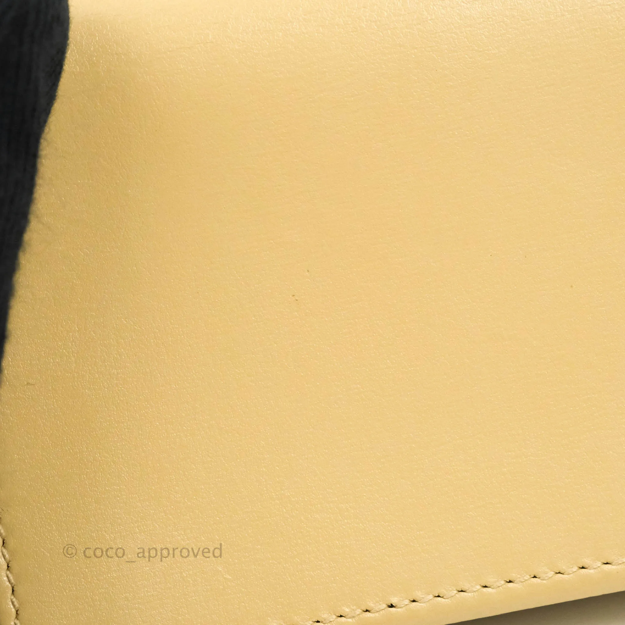 Gucci Horsebit 1955 Card Case Wallet Beige