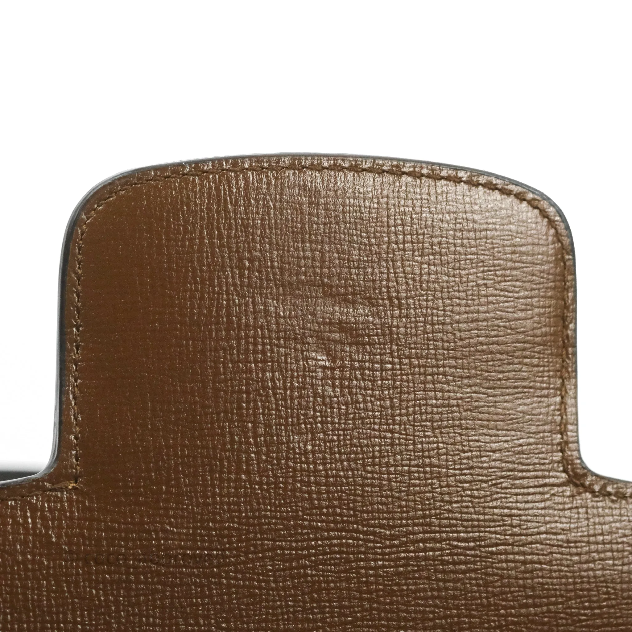 Gucci Horsebit 1955 GG Supreme Canvas Brown Shoulder Bag Gold Hardware
