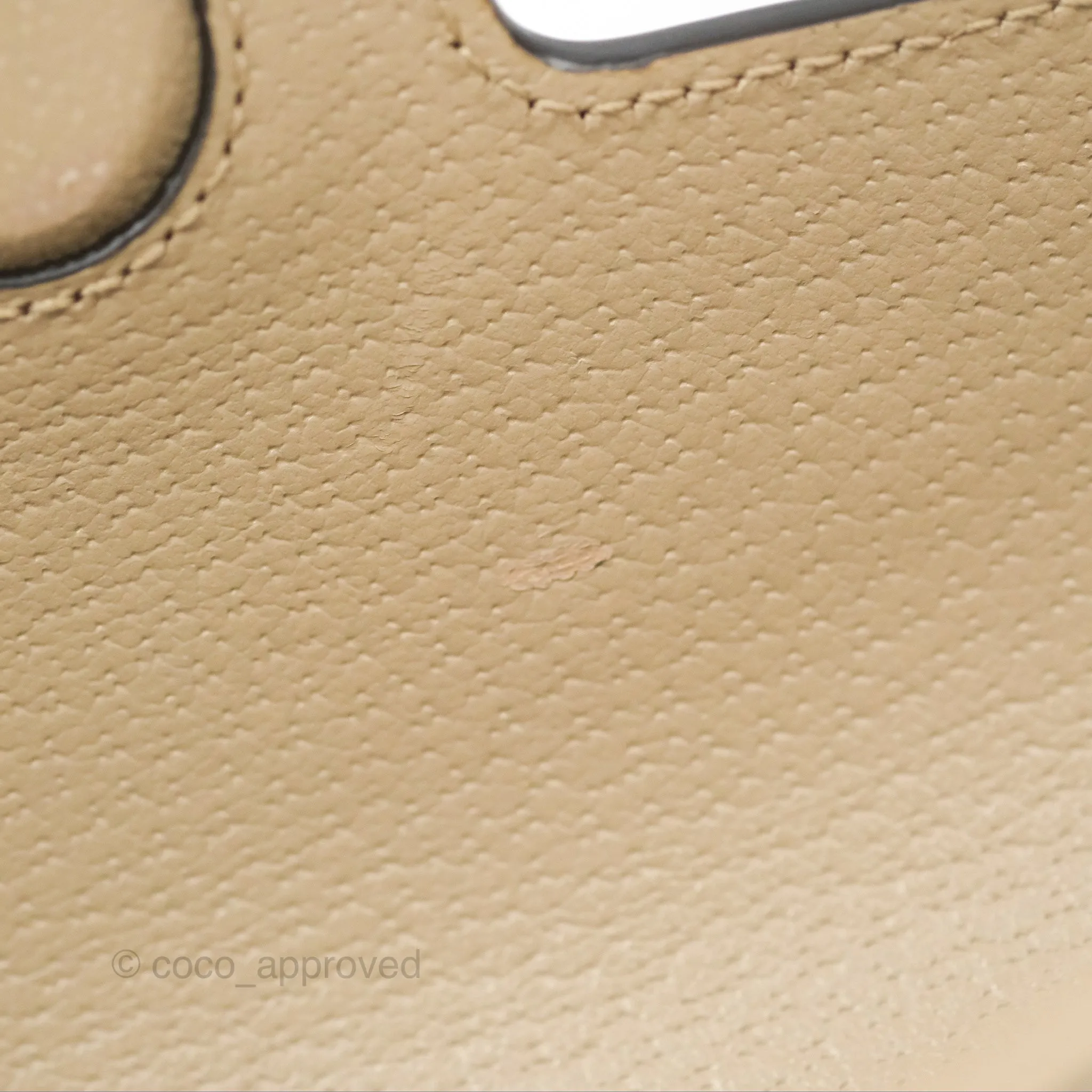 Gucci Horsebit 1955 Mini Bag Beige/White GG Supreme Canvas