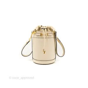 Gucci Horsebit 1955 Small Bucket Bag Cream
