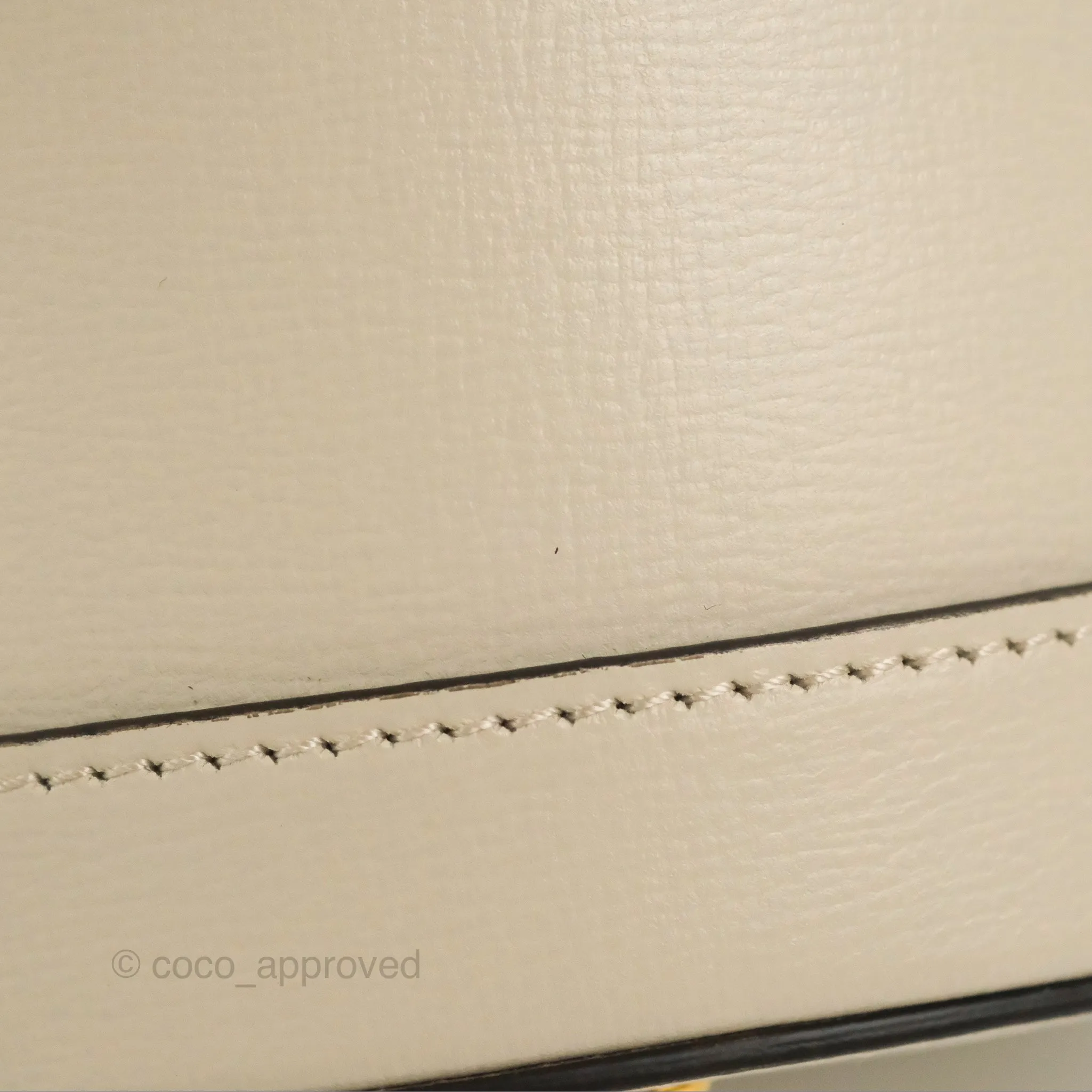 Gucci Horsebit 1955 Small Bucket Bag Cream