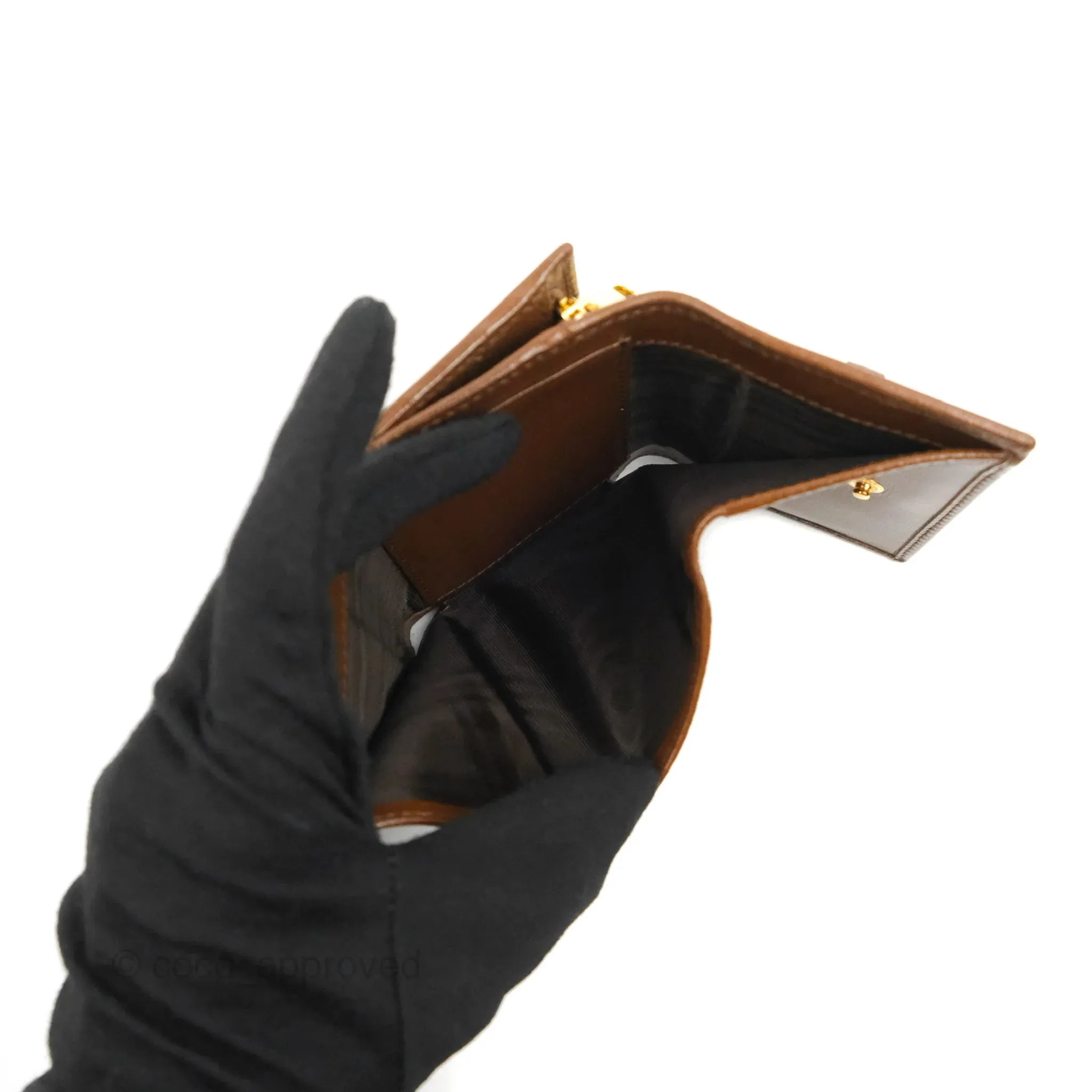 Gucci Horsebit 1955 Wallet GG Supreme Canvas Brown