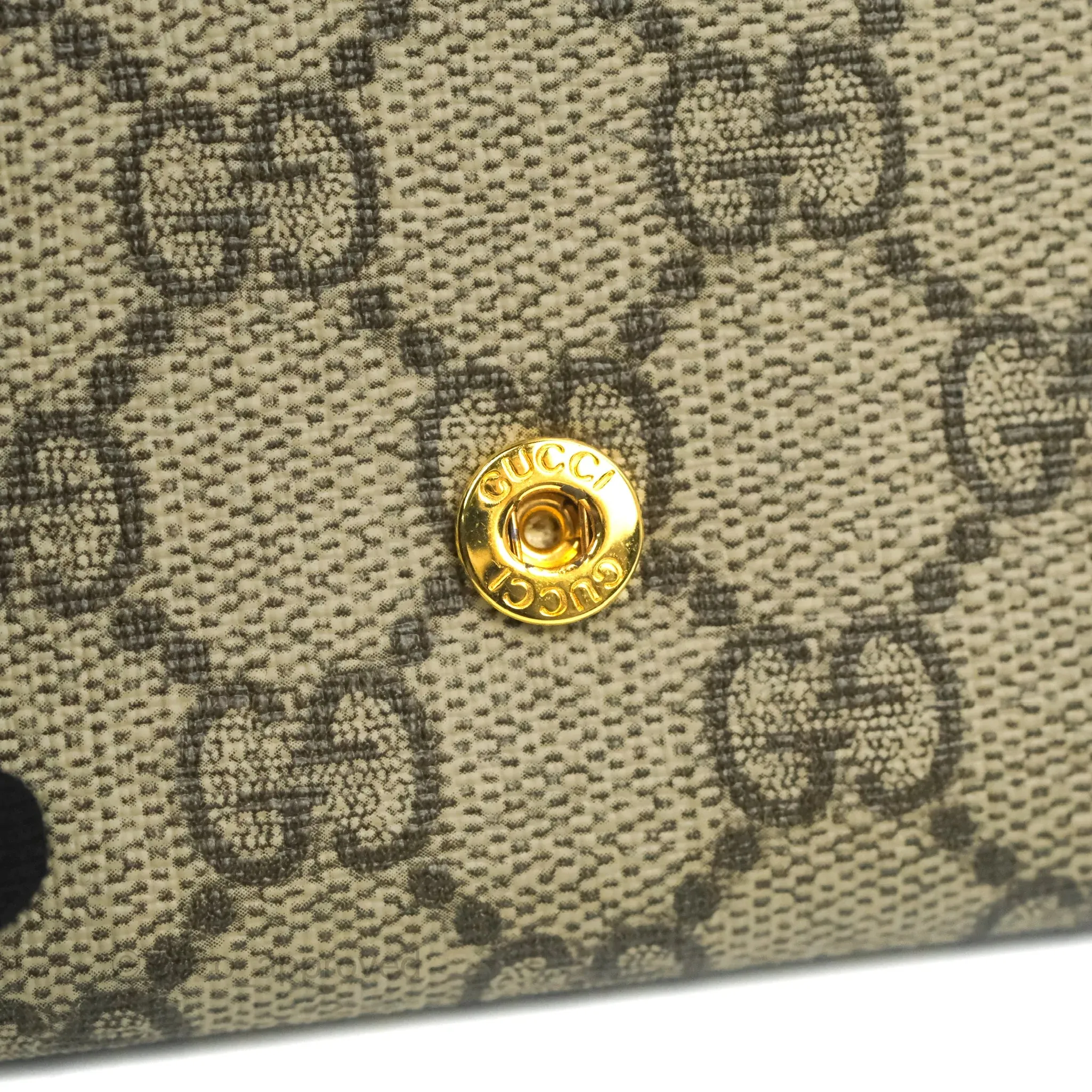 Gucci Horsebit 1955 Wallet GG Supreme Canvas Brown