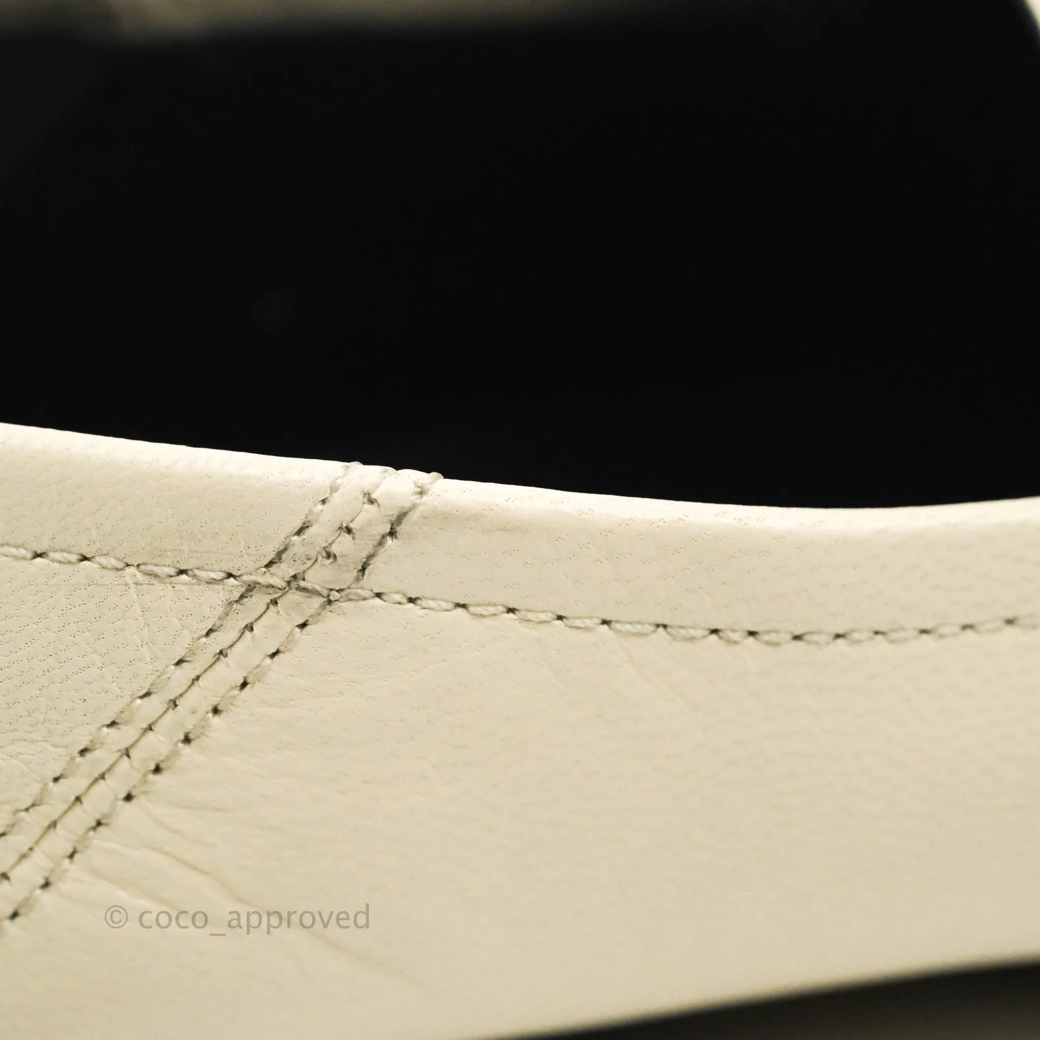 Gucci Horsebit Loafer White Leather Size 36