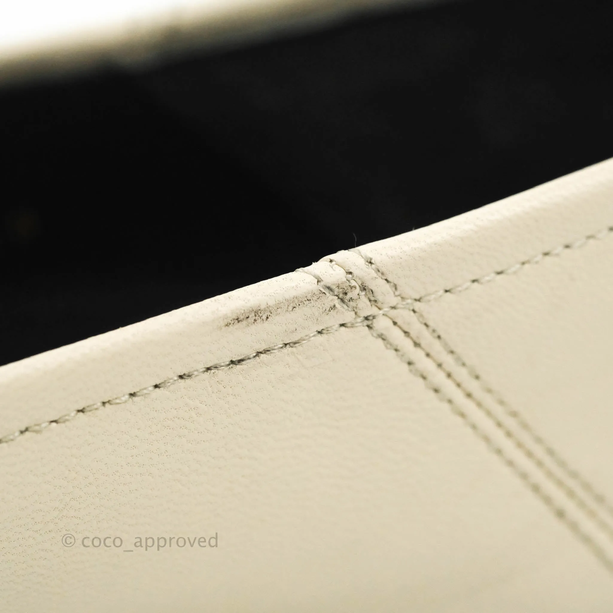 Gucci Horsebit Loafer White Leather Size 36