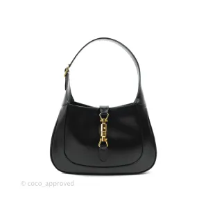 Gucci Jackie 1961 Black Small Shoulder Bag Gold Hardware