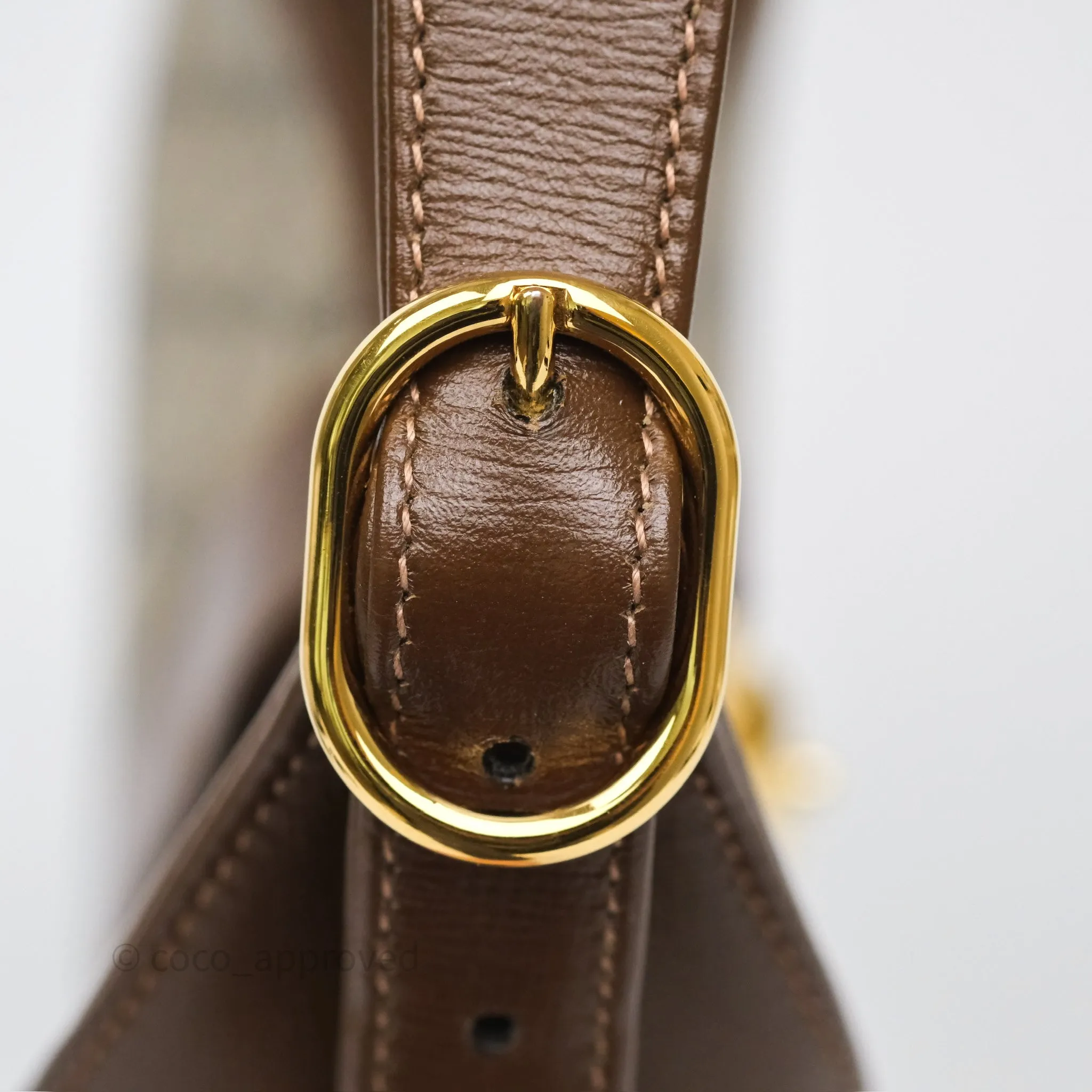 Gucci Jackie 1961 Small Shoulder Bag Beige/Ebony GG Supreme Canvas