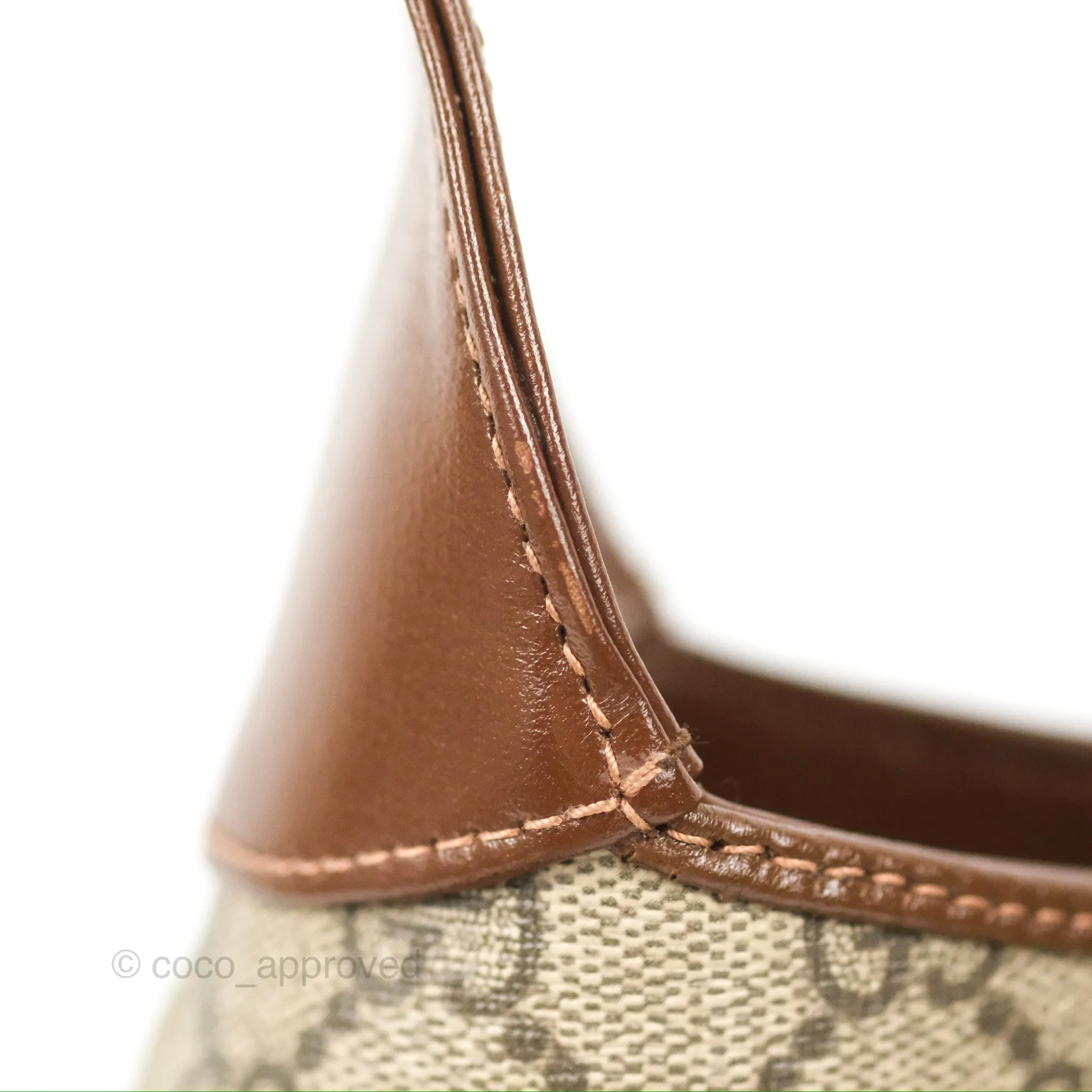 Gucci Jackie 1961 Small Shoulder Bag Beige/Ebony GG Supreme Canvas