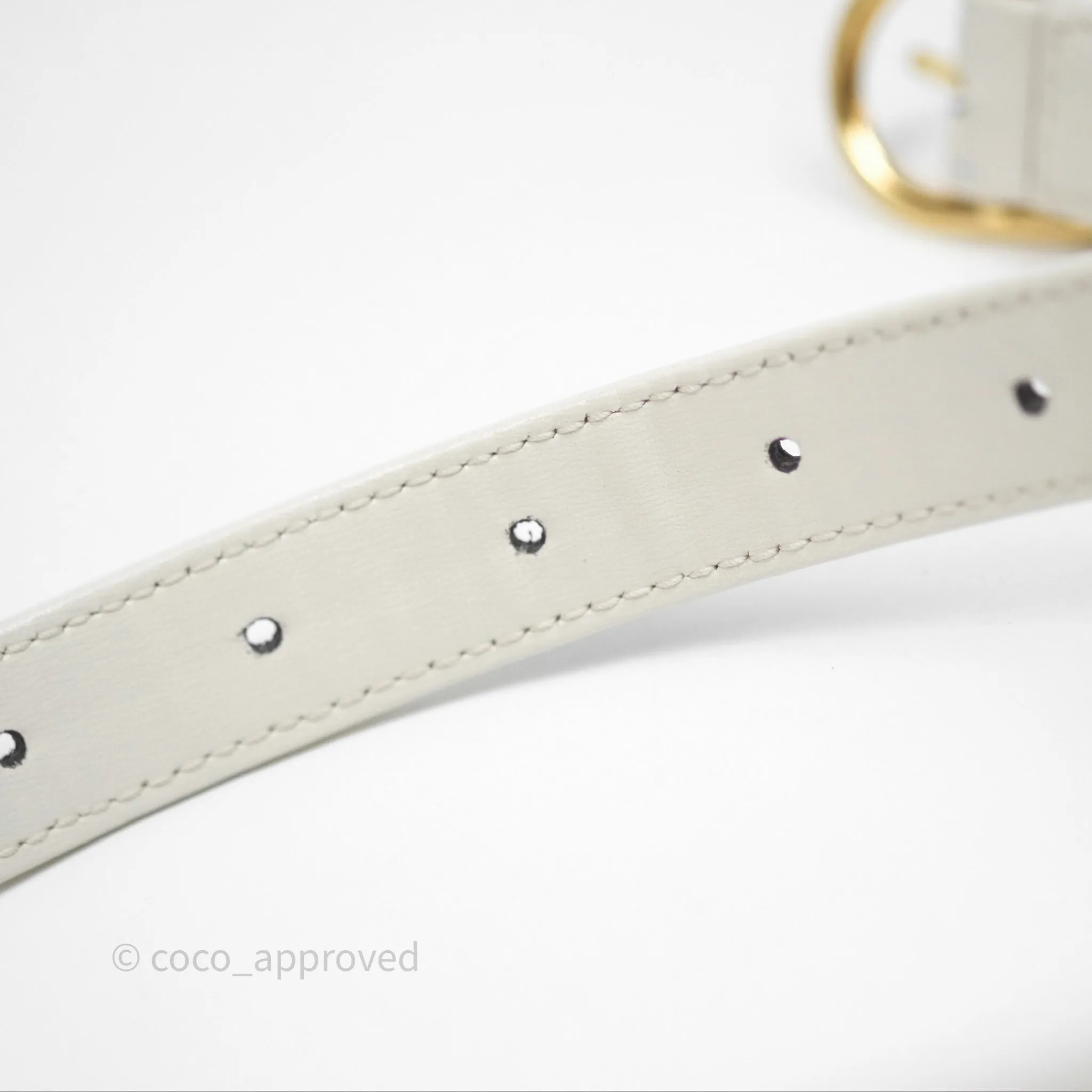 Gucci Jackie 1961 White Small Shoulder Bag Gold Hardware