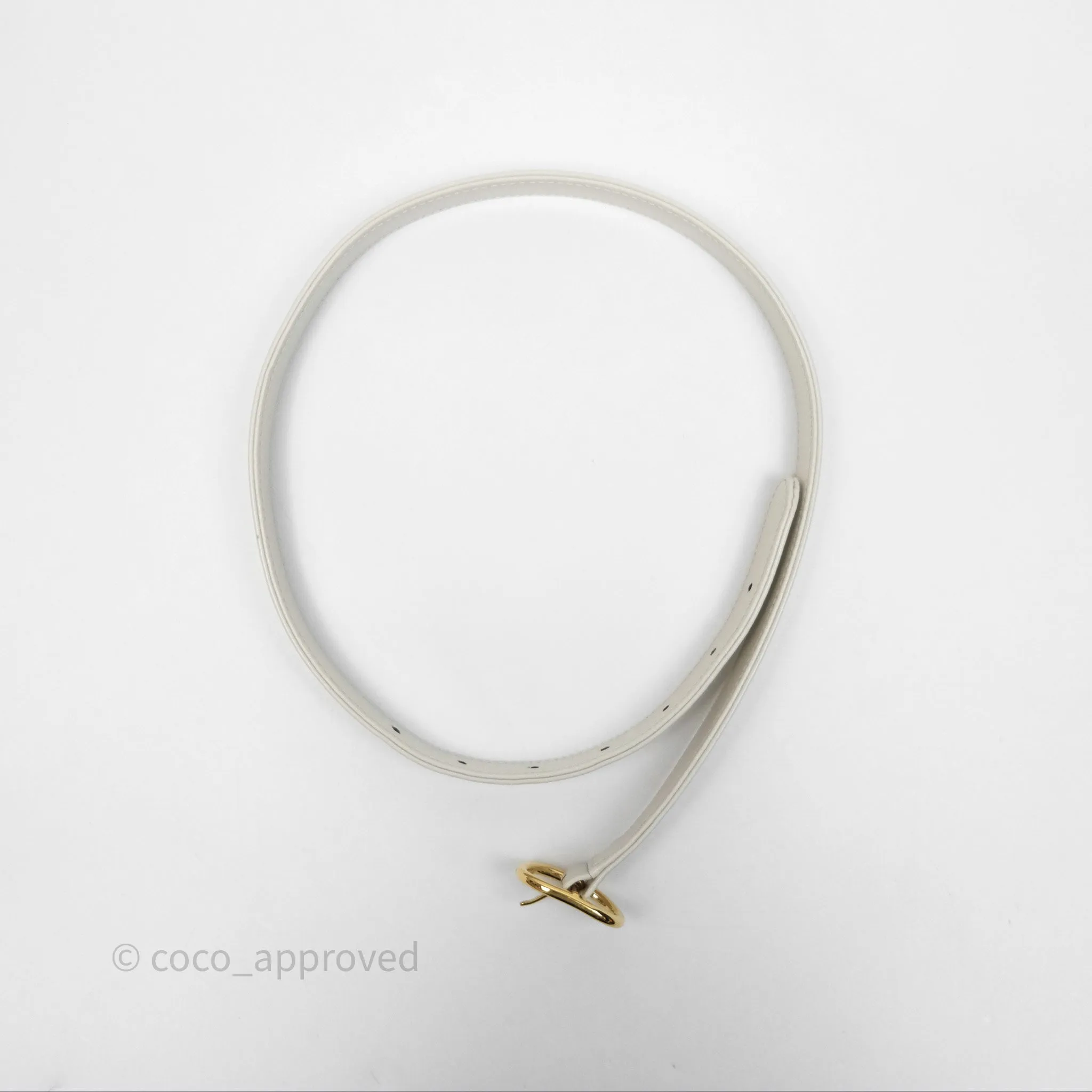 Gucci Jackie 1961 White Small Shoulder Bag Gold Hardware