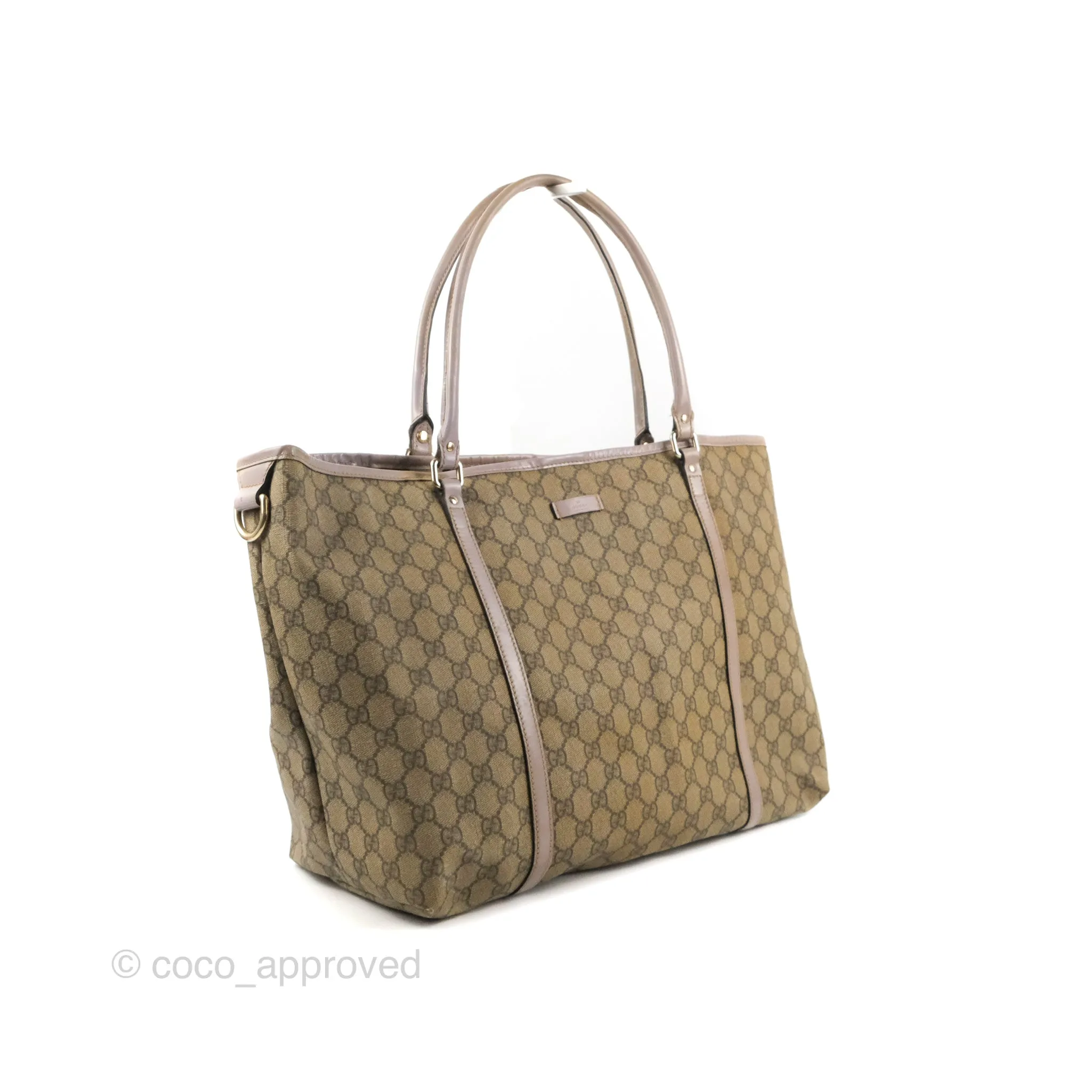 Gucci Joy Tote Bag GG Supreme Print/Patent