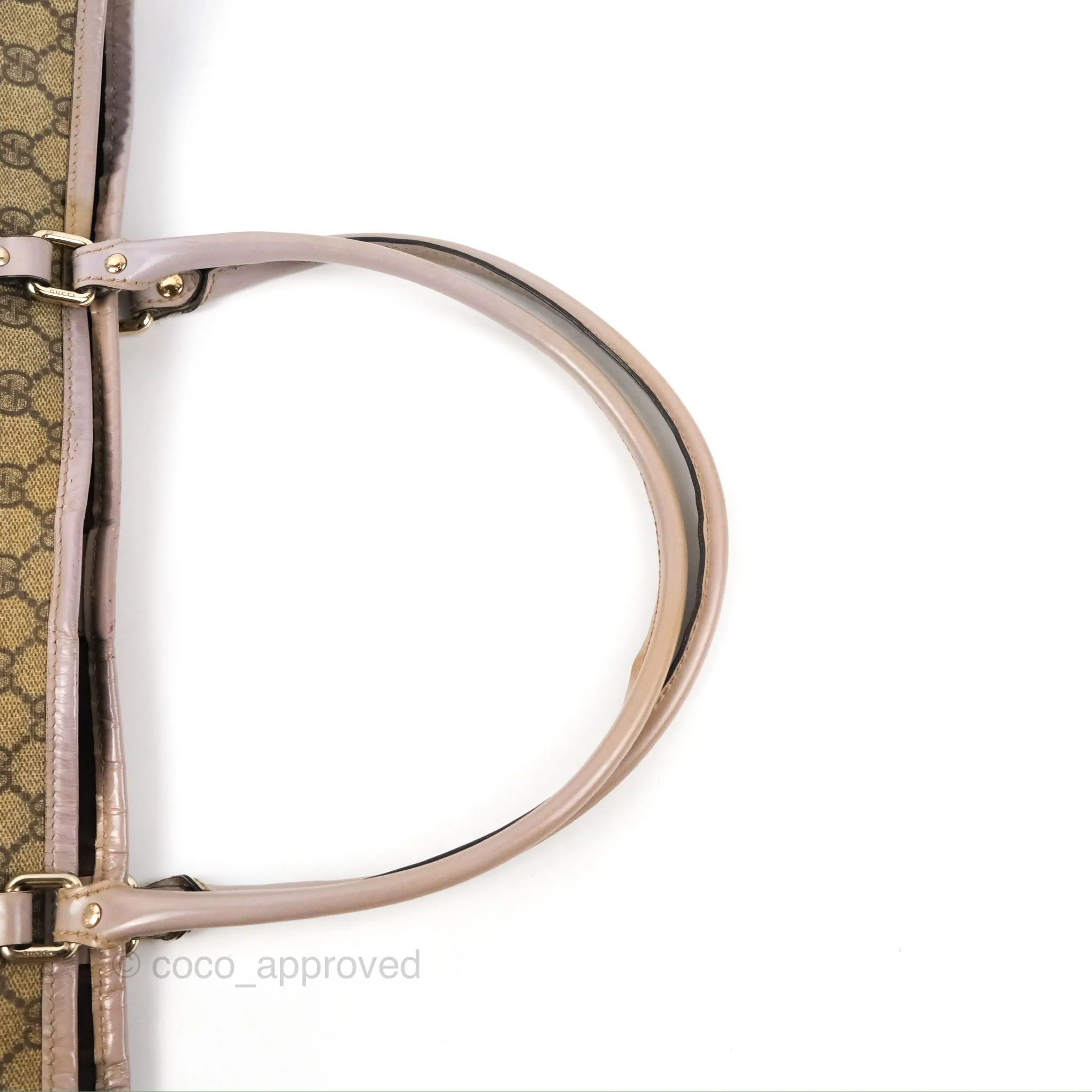 Gucci Joy Tote Bag GG Supreme Print/Patent