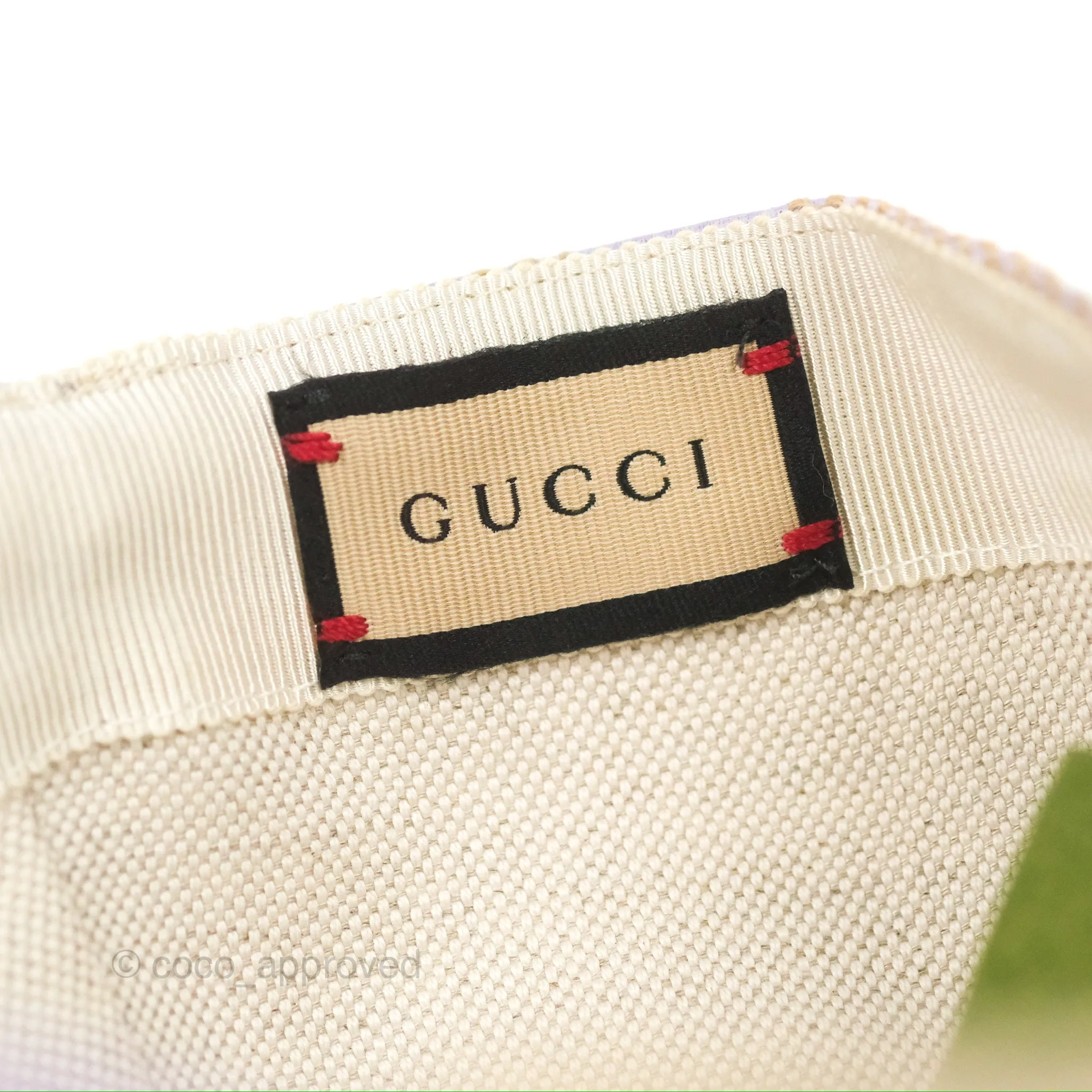 Gucci Jumbo GG Canvas Baseball Hat Lilac