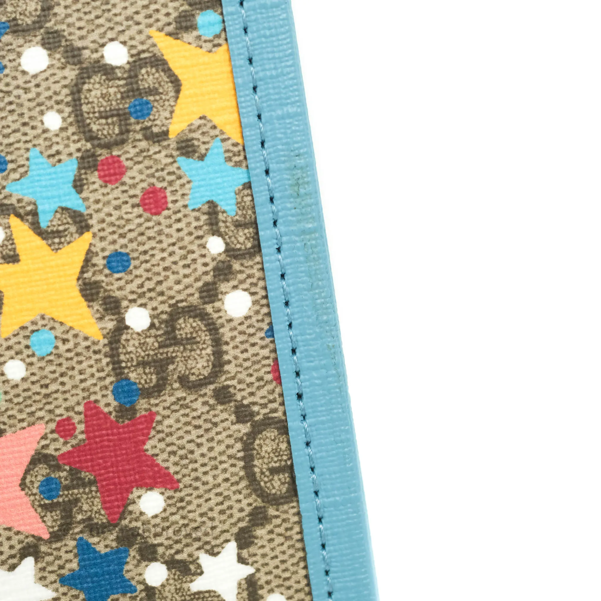 Gucci Kids Tote Bag GG Star Printed Blue