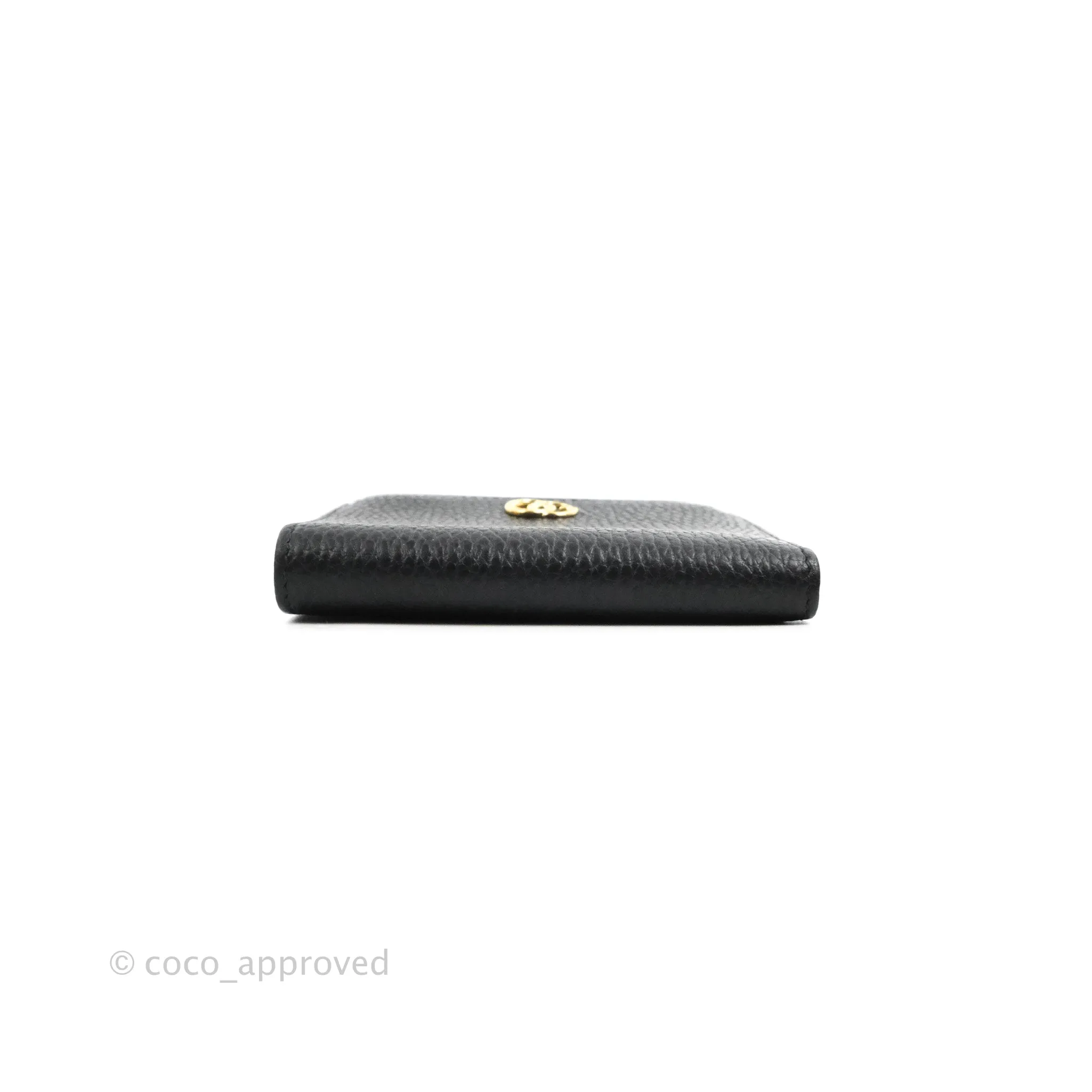Gucci Marmont Zipped Card Holder Black