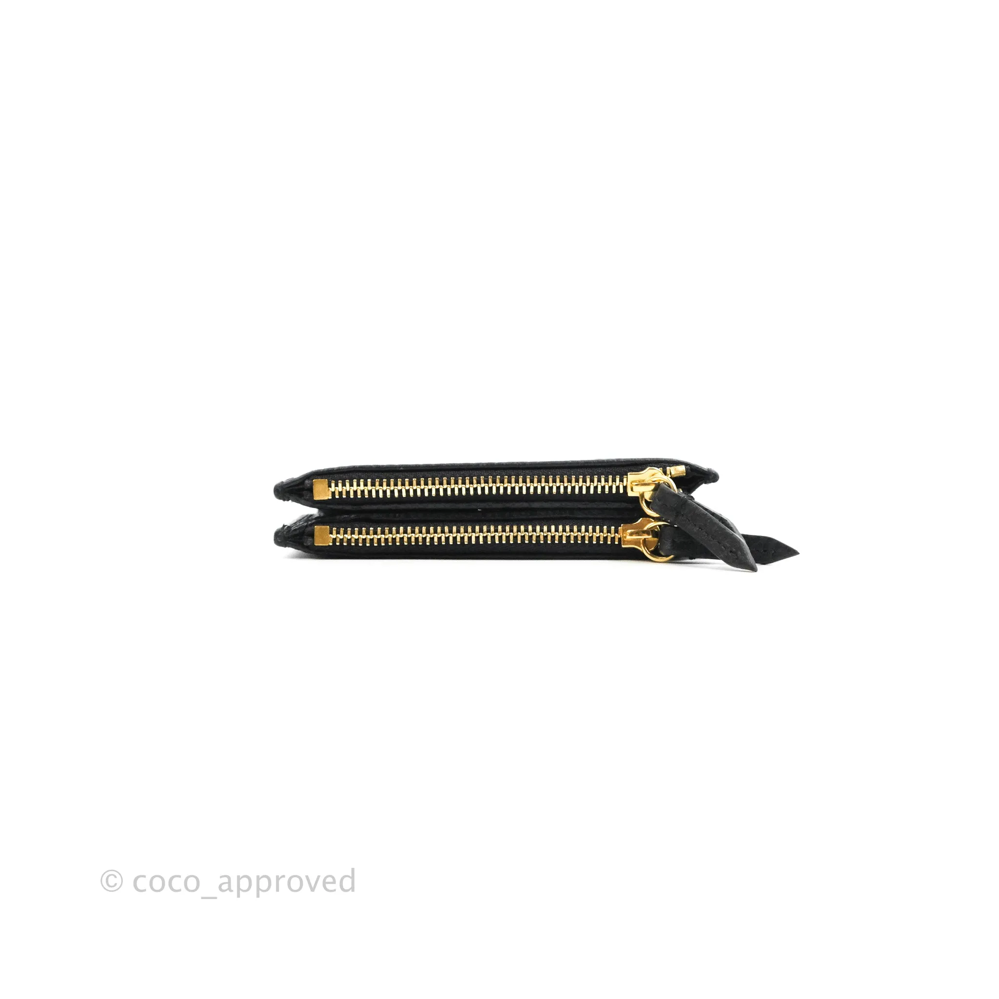 Gucci Marmont Zipped Card Holder Black