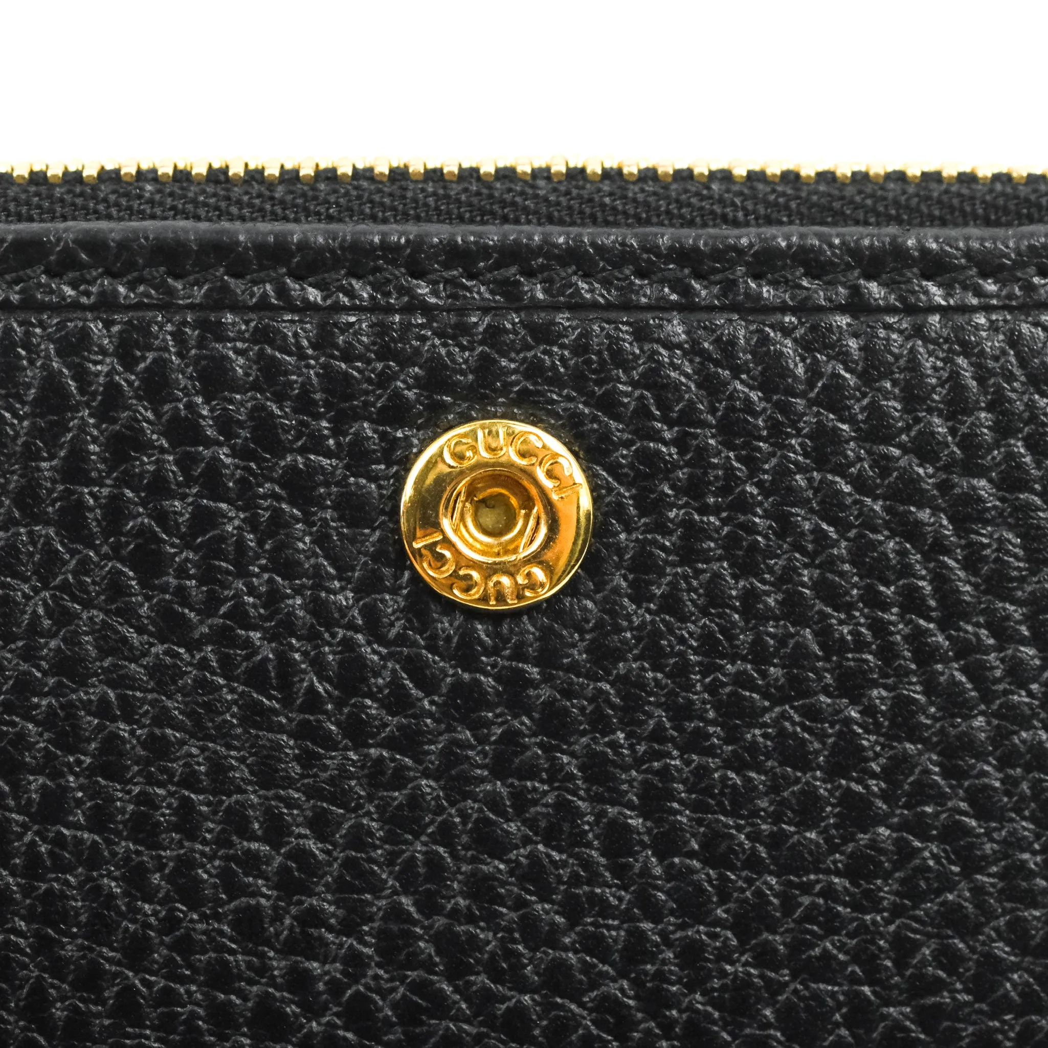 Gucci Marmont Zipped Card Holder Black