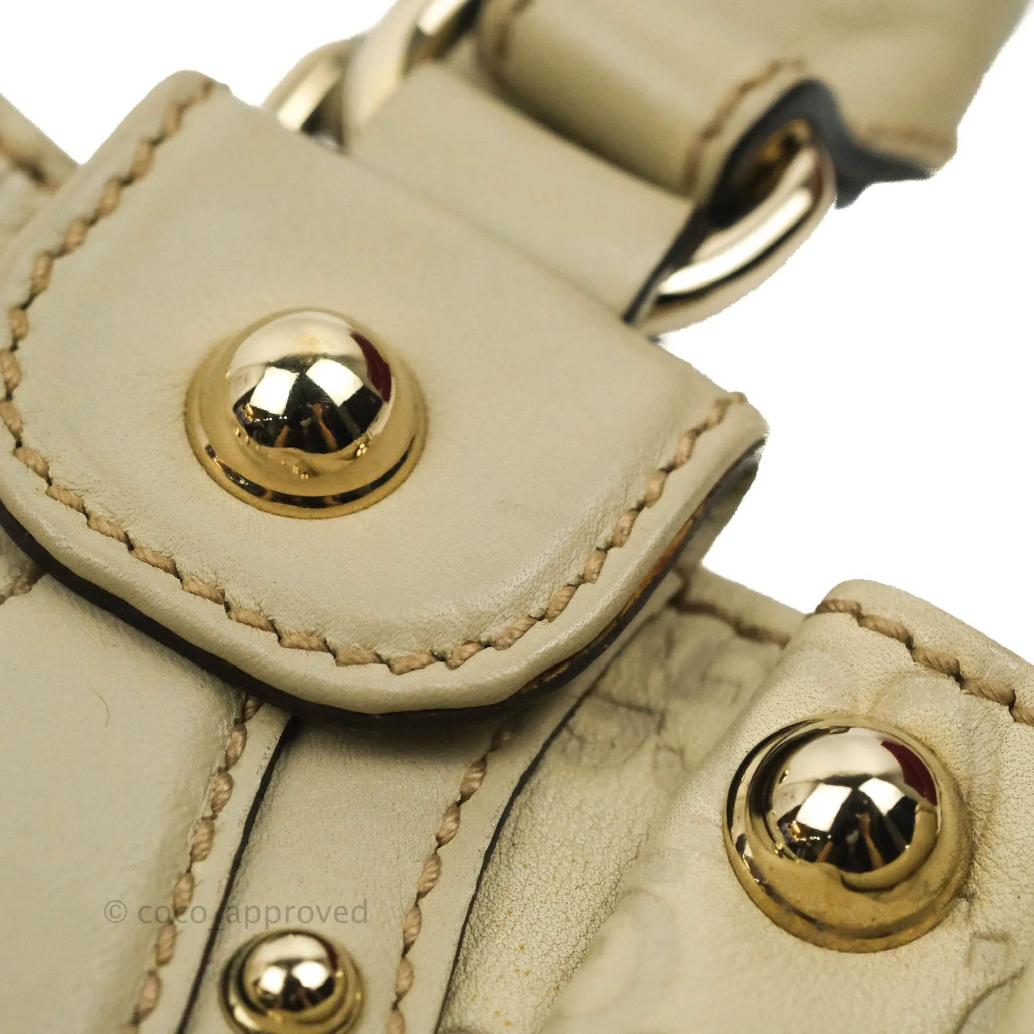 Gucci Medium Pelham Tote Studded Guccissima Leather