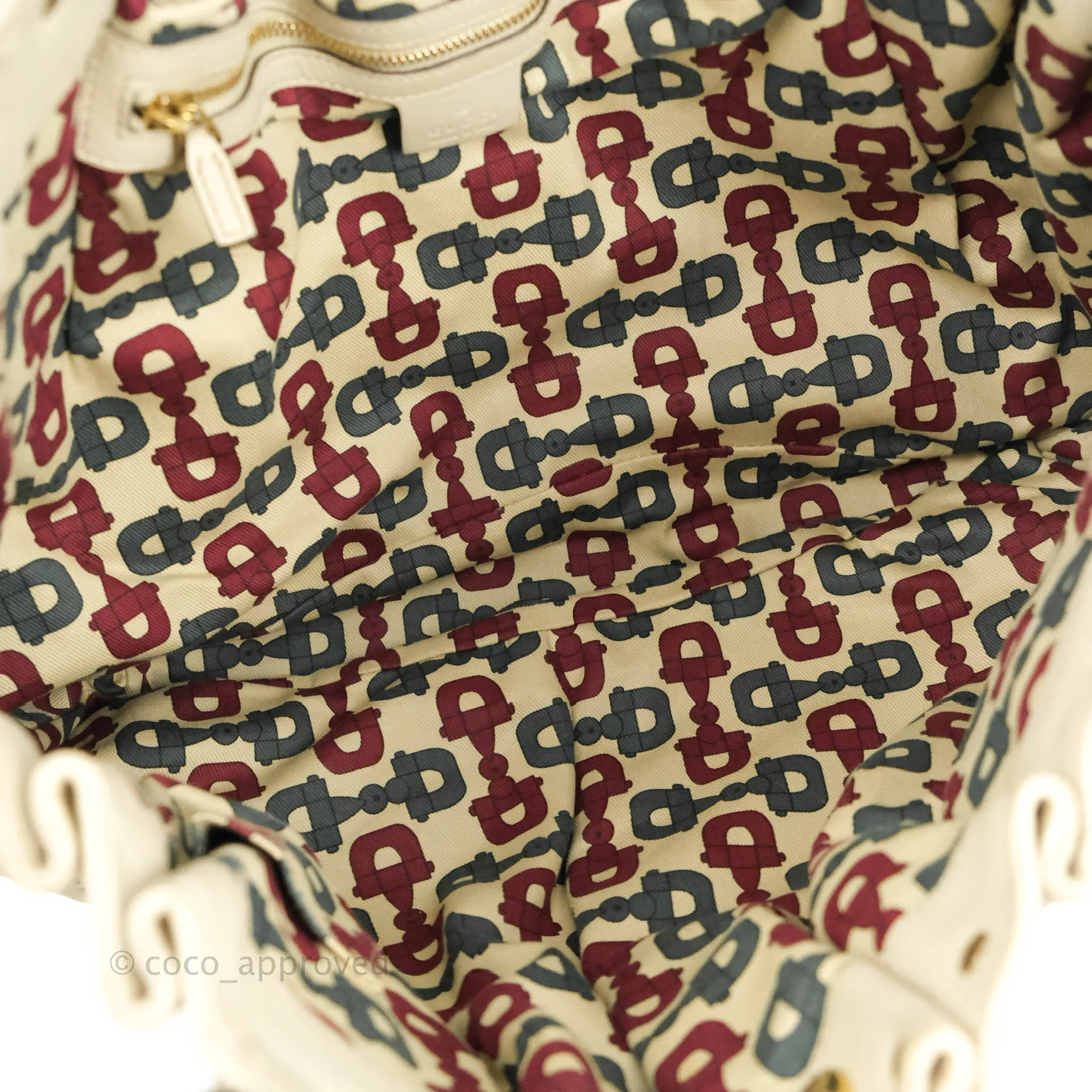 Gucci Medium Pelham Tote Studded Guccissima Leather