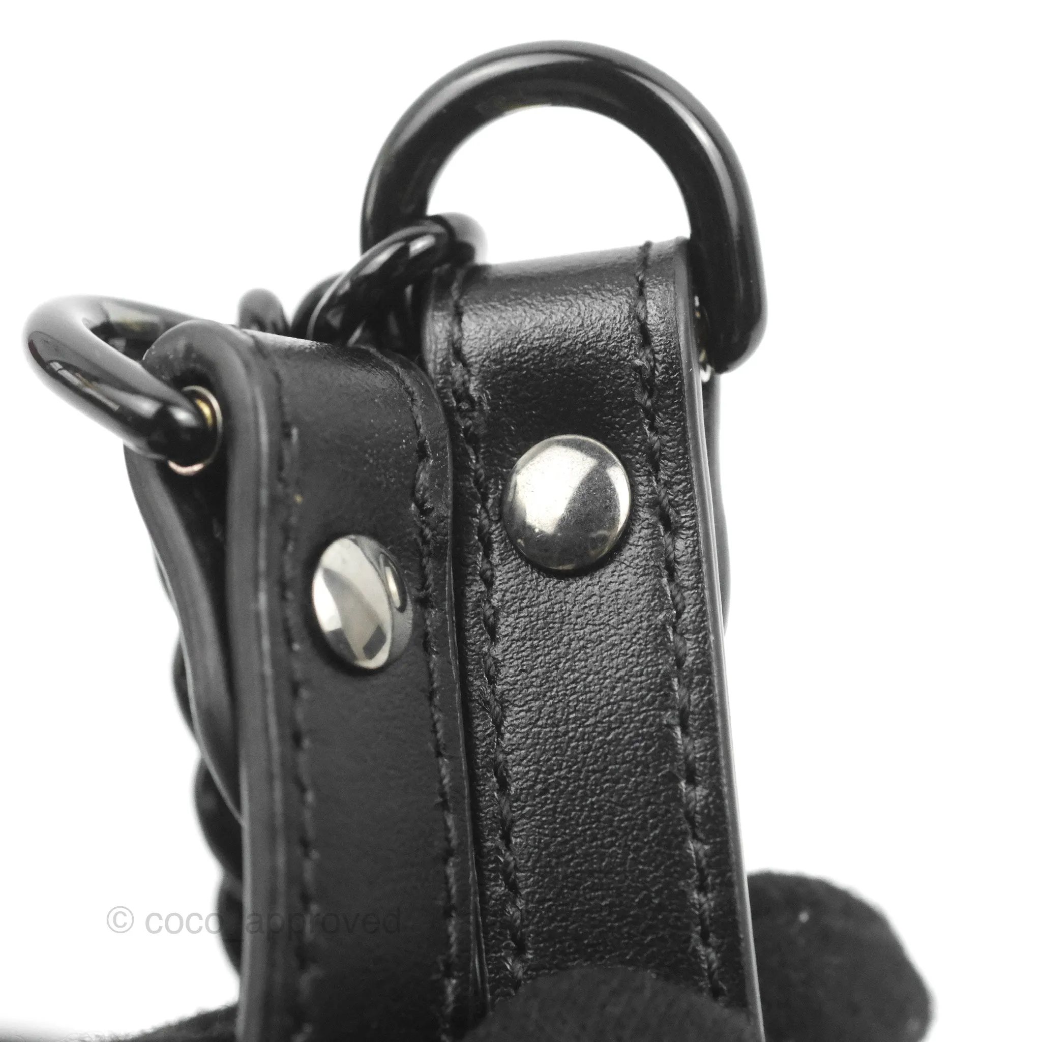Gucci Mini Chevron GG Marmont Matelass Bag So Black Calfskin