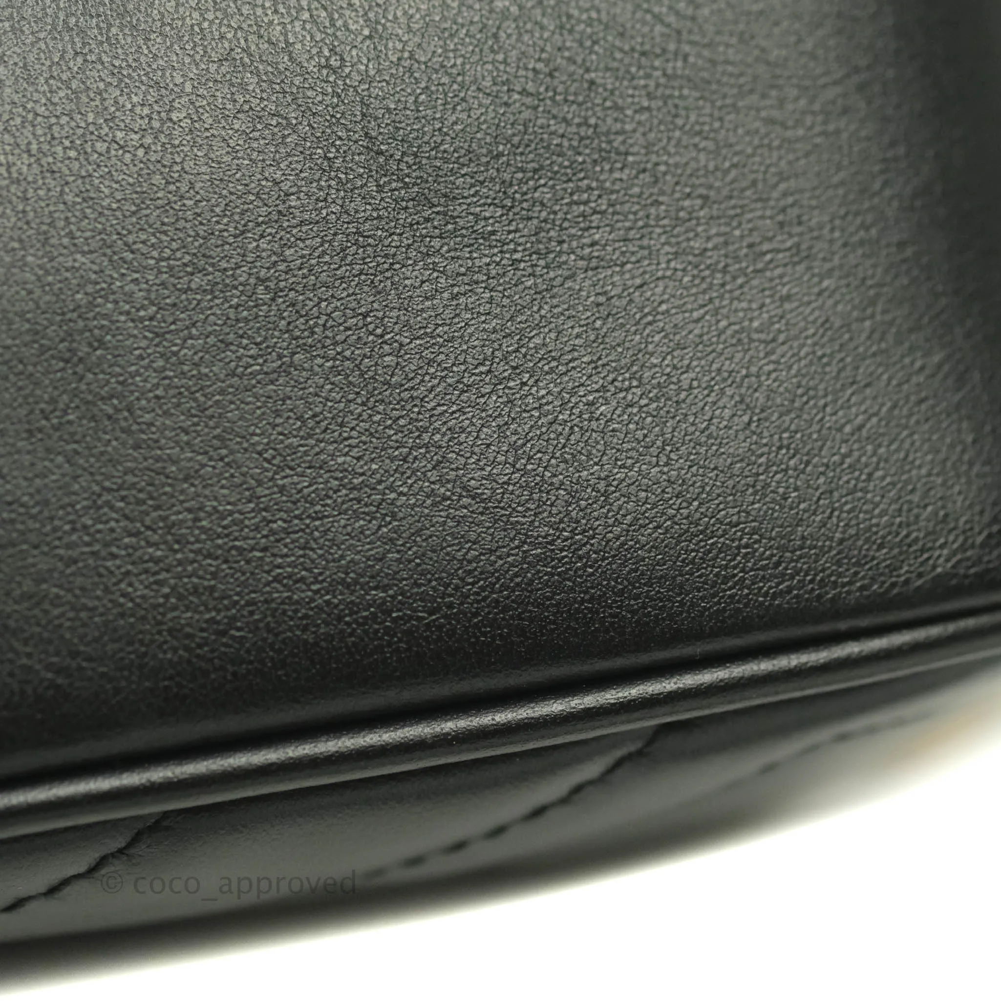 Gucci Mini Matelasse GG Marmont Camera Bag Black Calfskin Gold Hardware