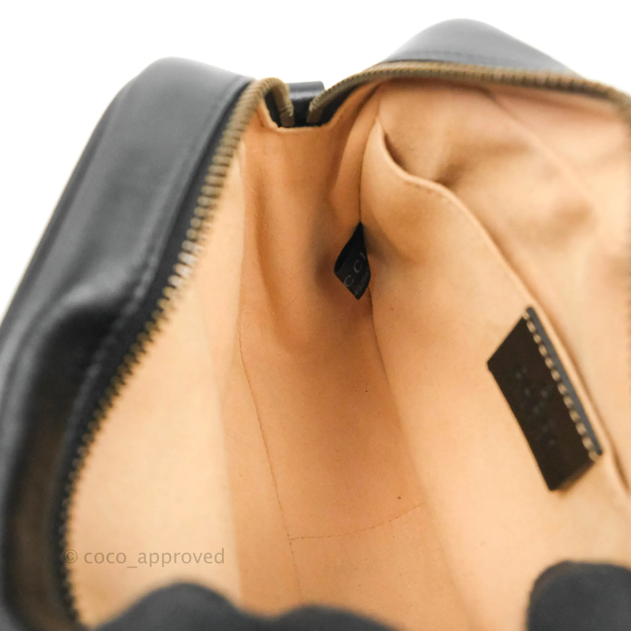 Gucci Mini Matelasse GG Marmont Camera Bag Black Calfskin Gold Hardware