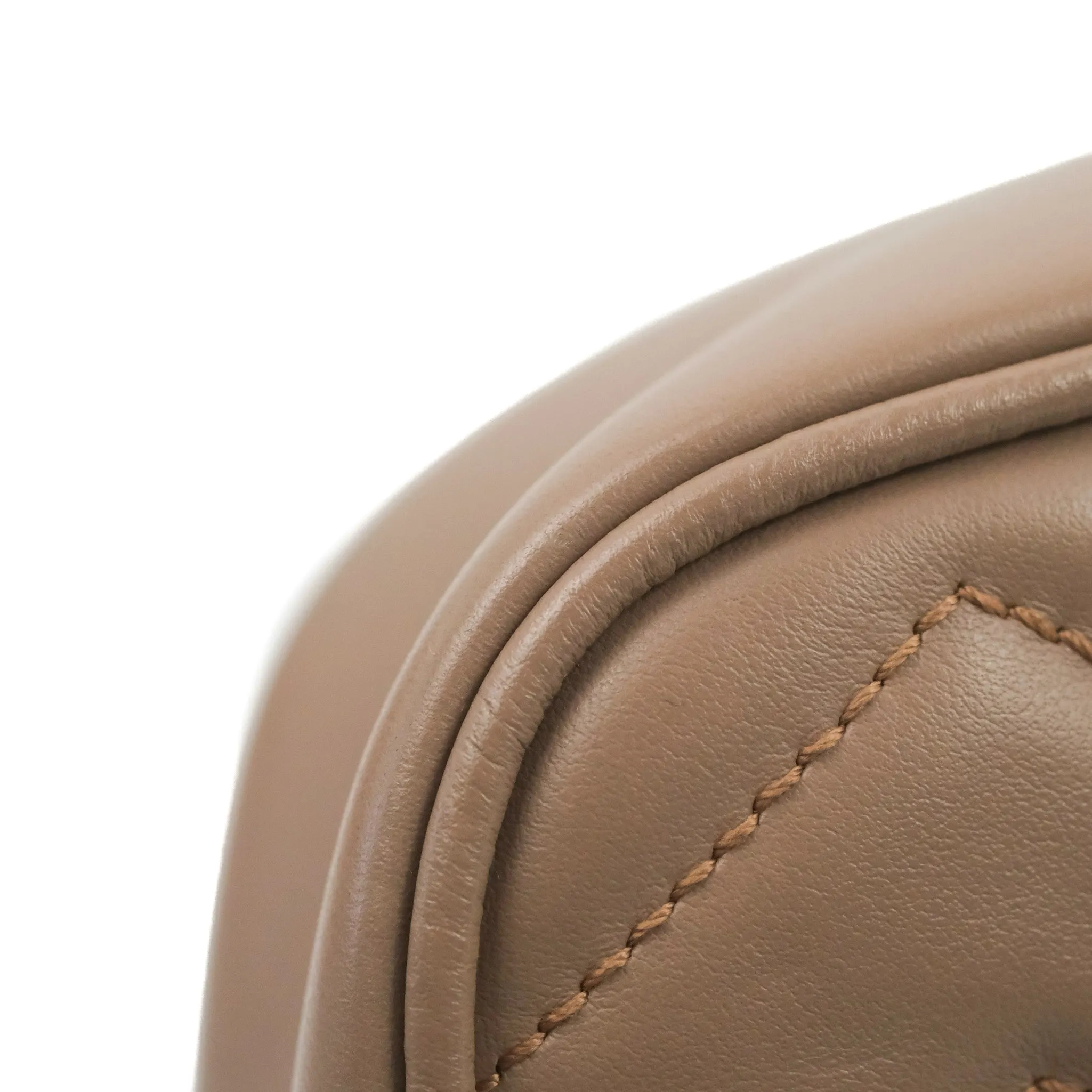Gucci Mini Matelasse GG Marmont Camera Bag Dusty Pink Calfskin Gold Hardware