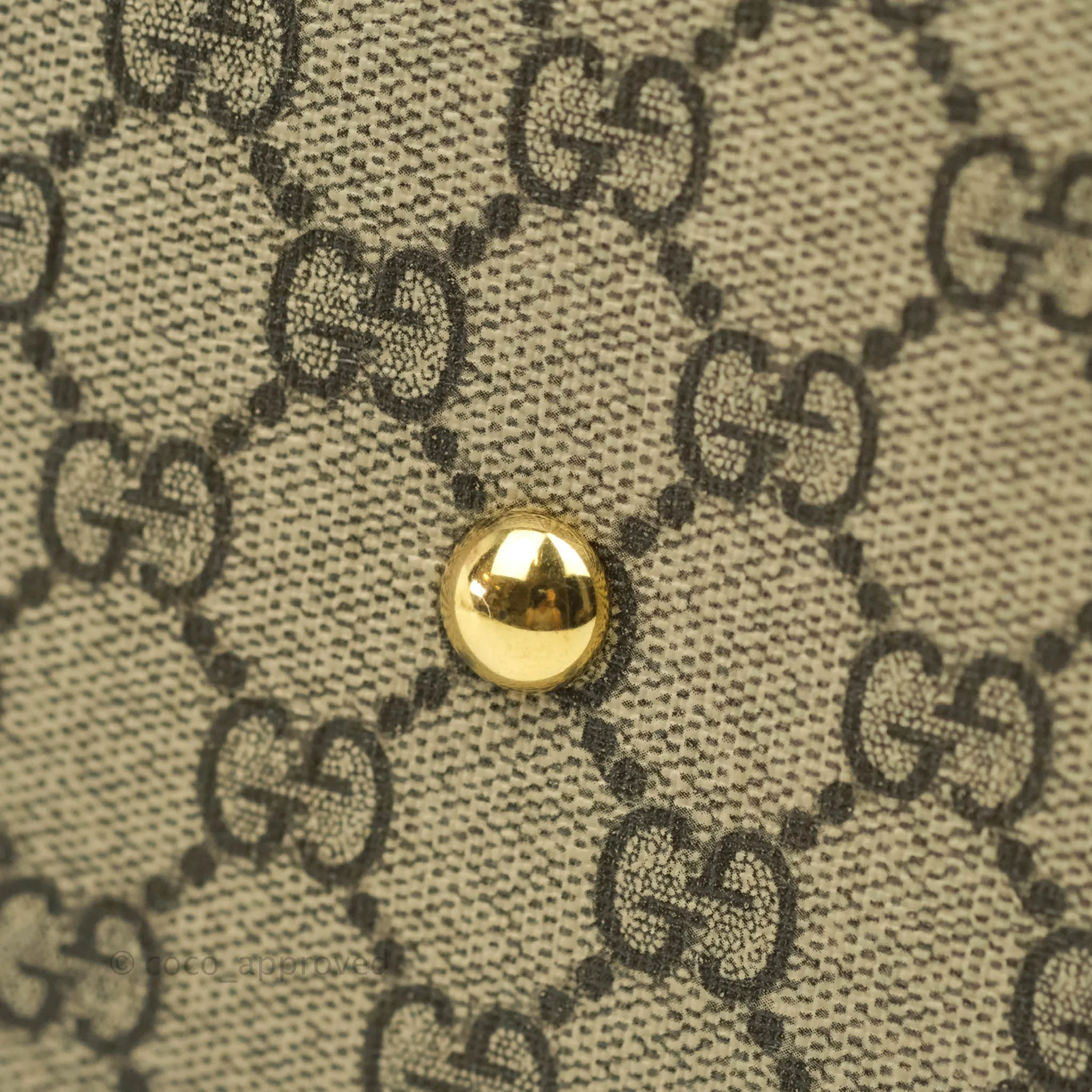 Gucci Monogram Canvas Brown Shopping Tote