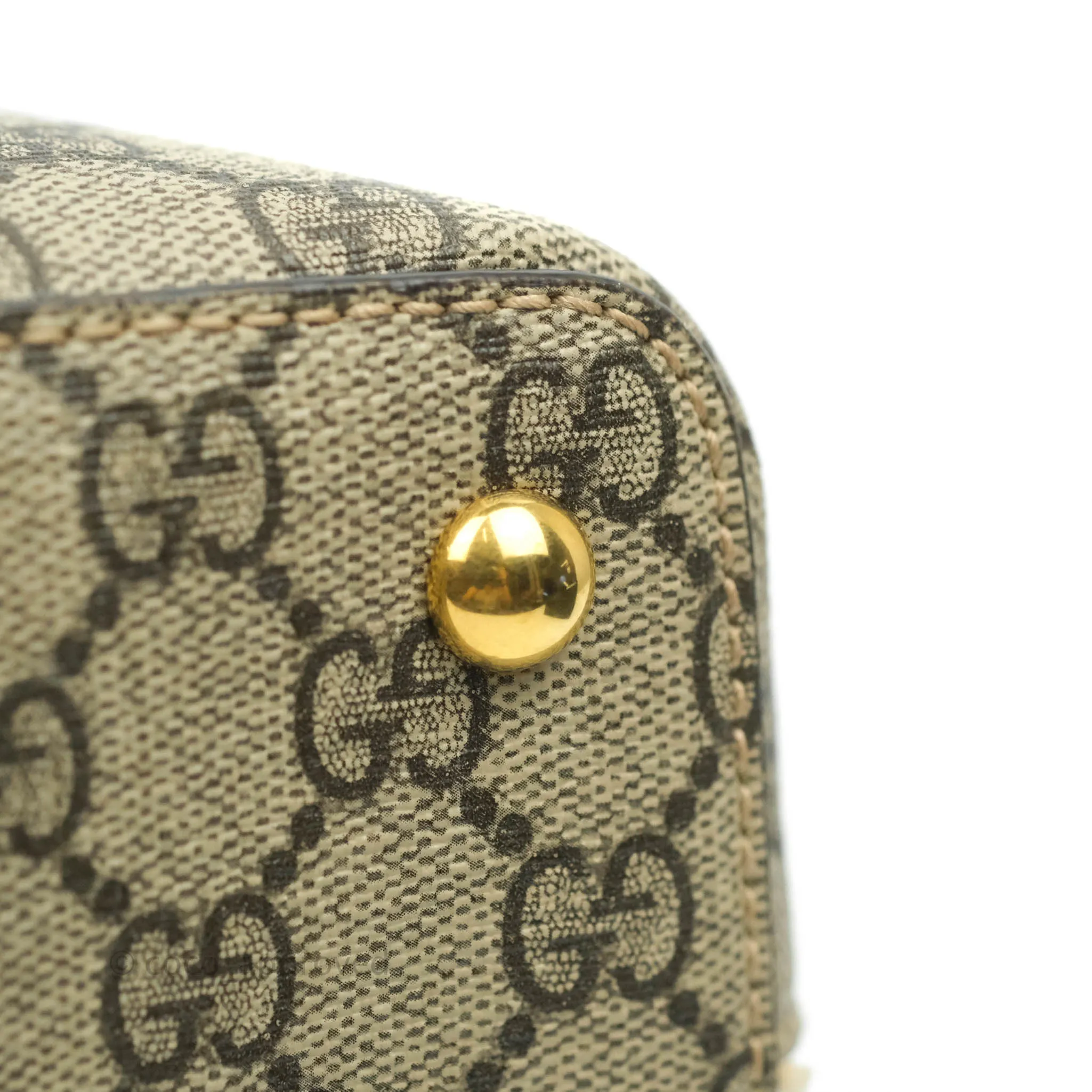 Gucci Monogram Canvas Brown Shopping Tote