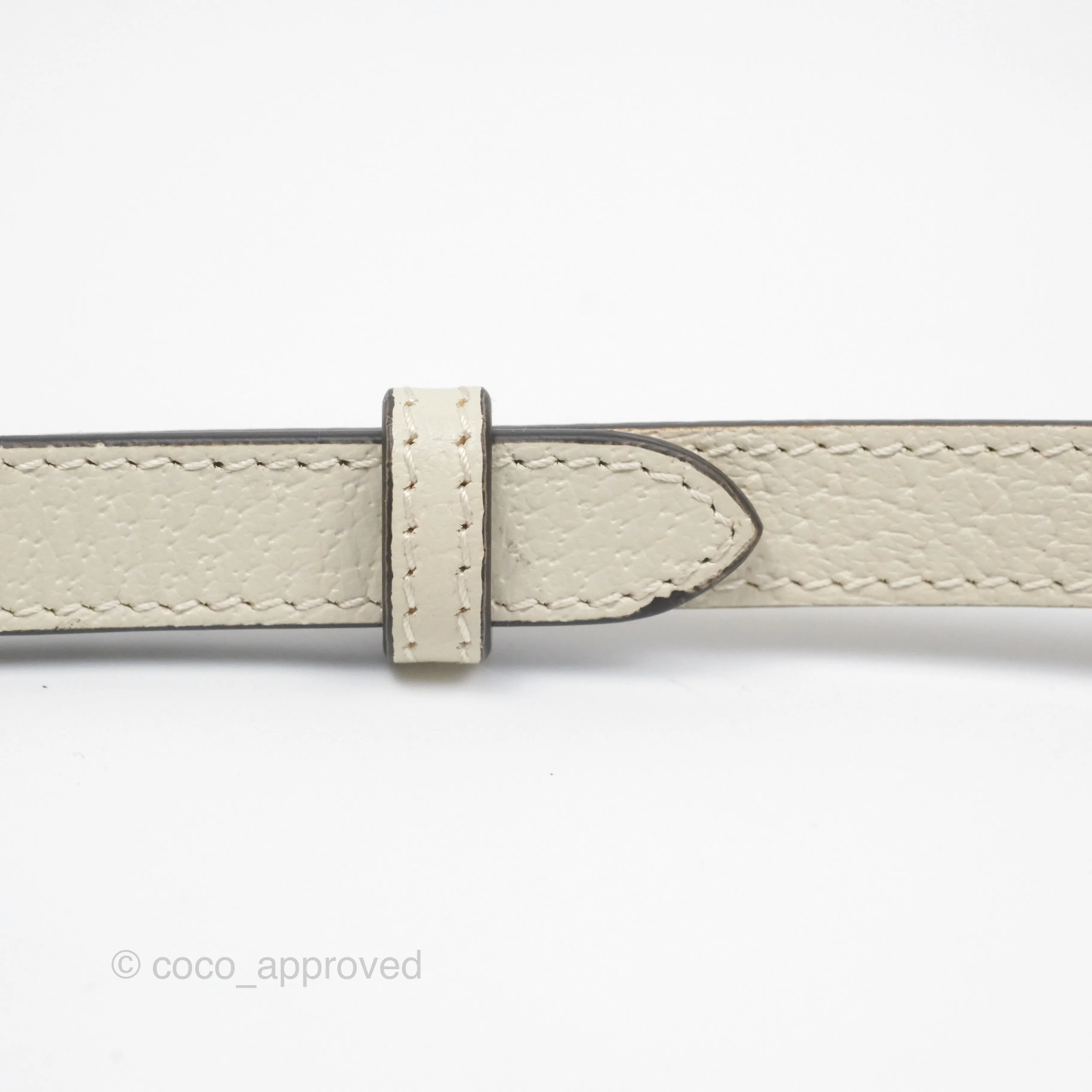 Gucci Ophidia GG Supreme Mini Crossbody Bag White