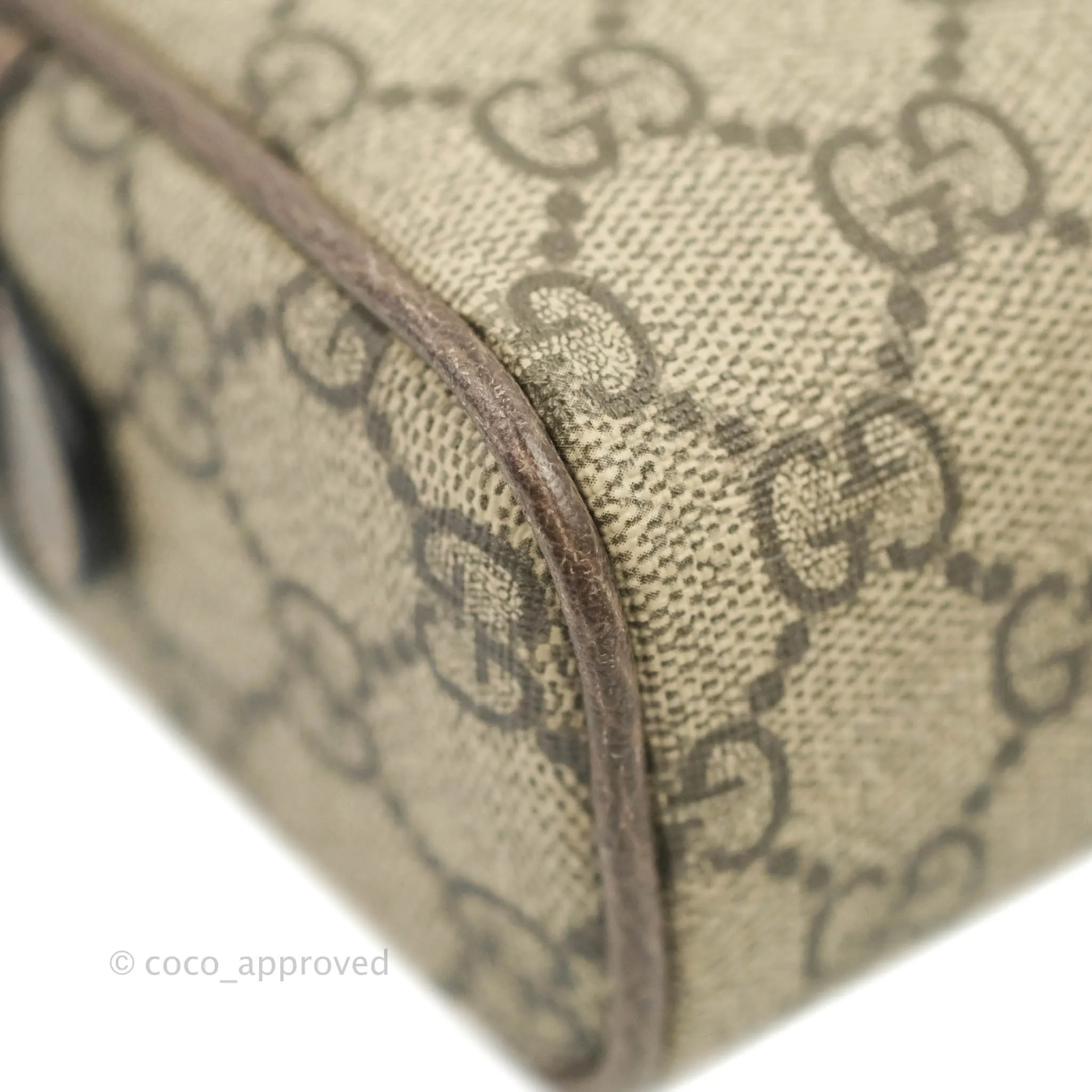 Gucci Ophidia GG Supreme Small Belt Bag Gold Hardware