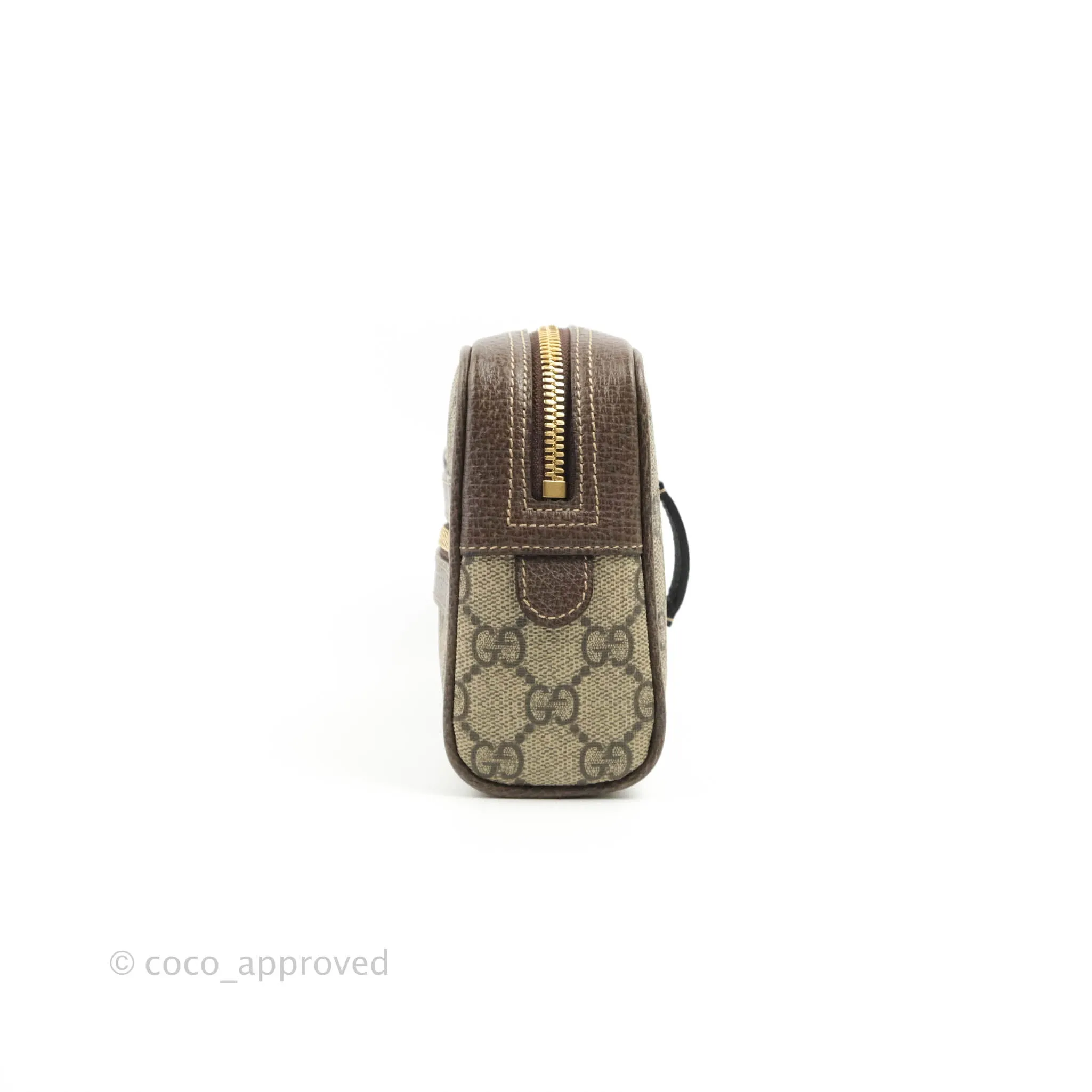 Gucci Ophidia GG Supreme Small Belt Bag Gold Hardware