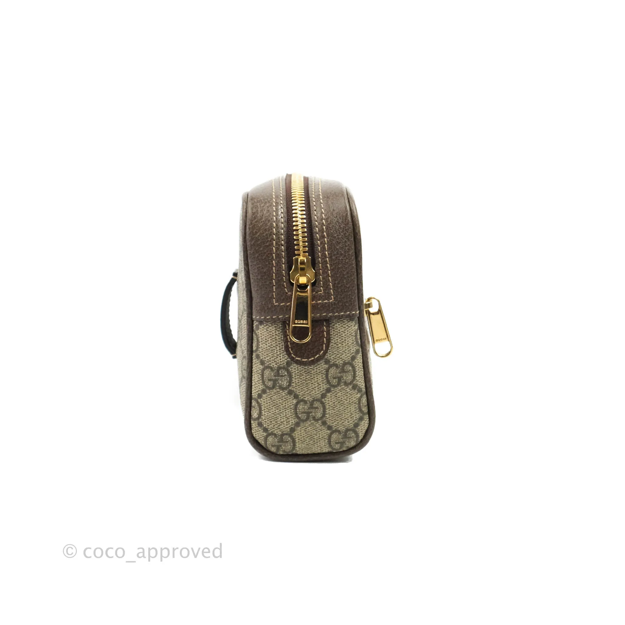 Gucci Ophidia GG Supreme Small Belt Bag Gold Hardware