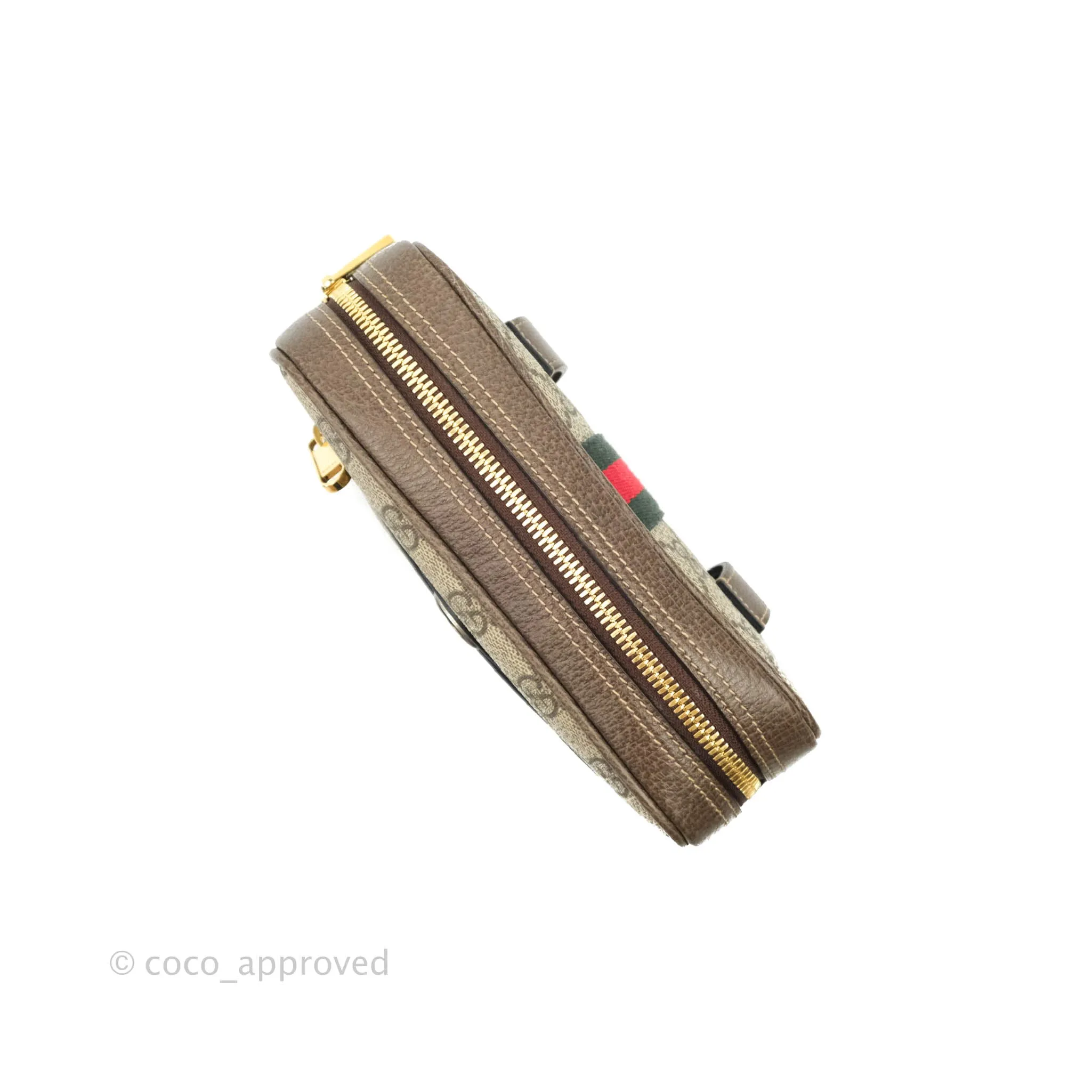 Gucci Ophidia GG Supreme Small Belt Bag Gold Hardware