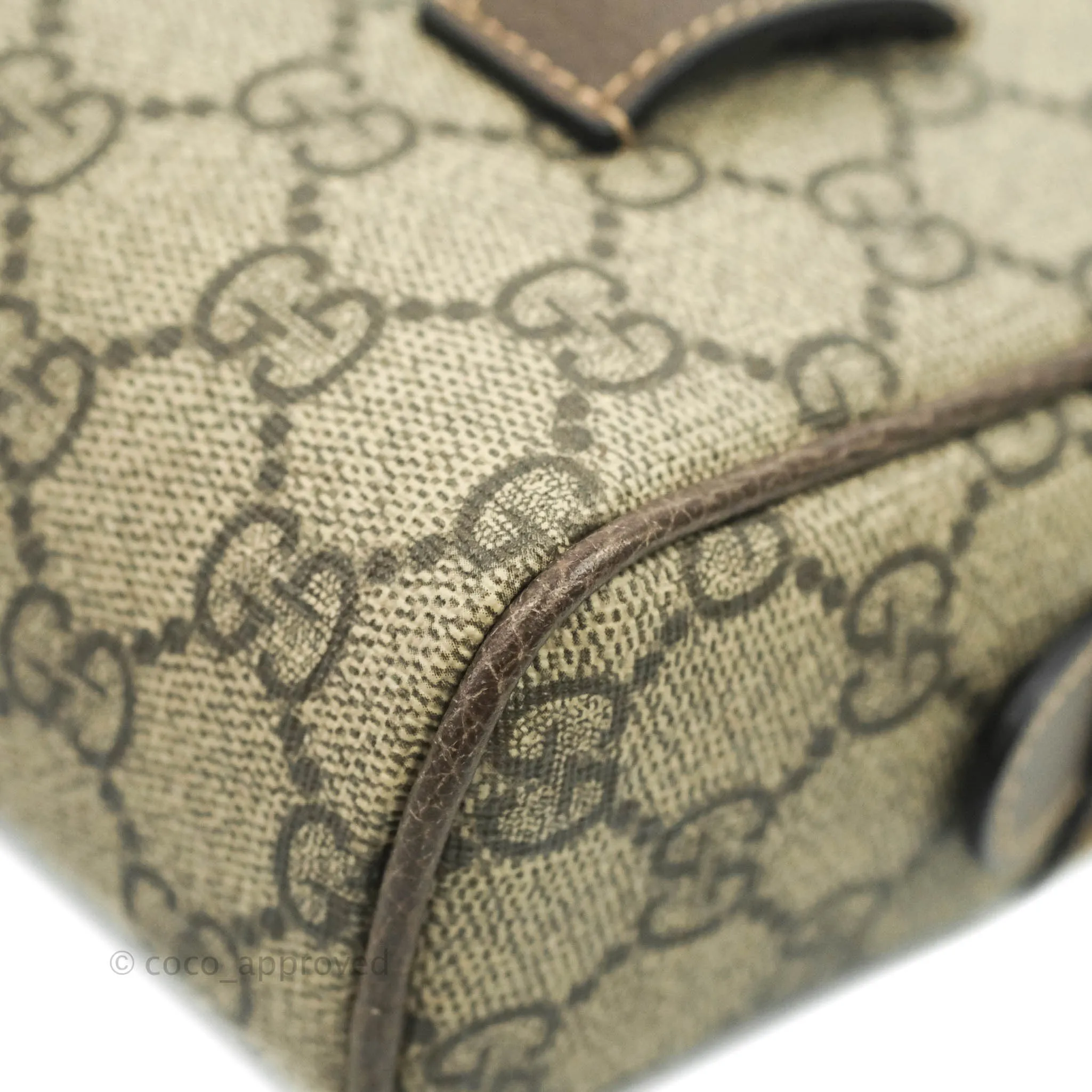 Gucci Ophidia GG Supreme Small Belt Bag Gold Hardware