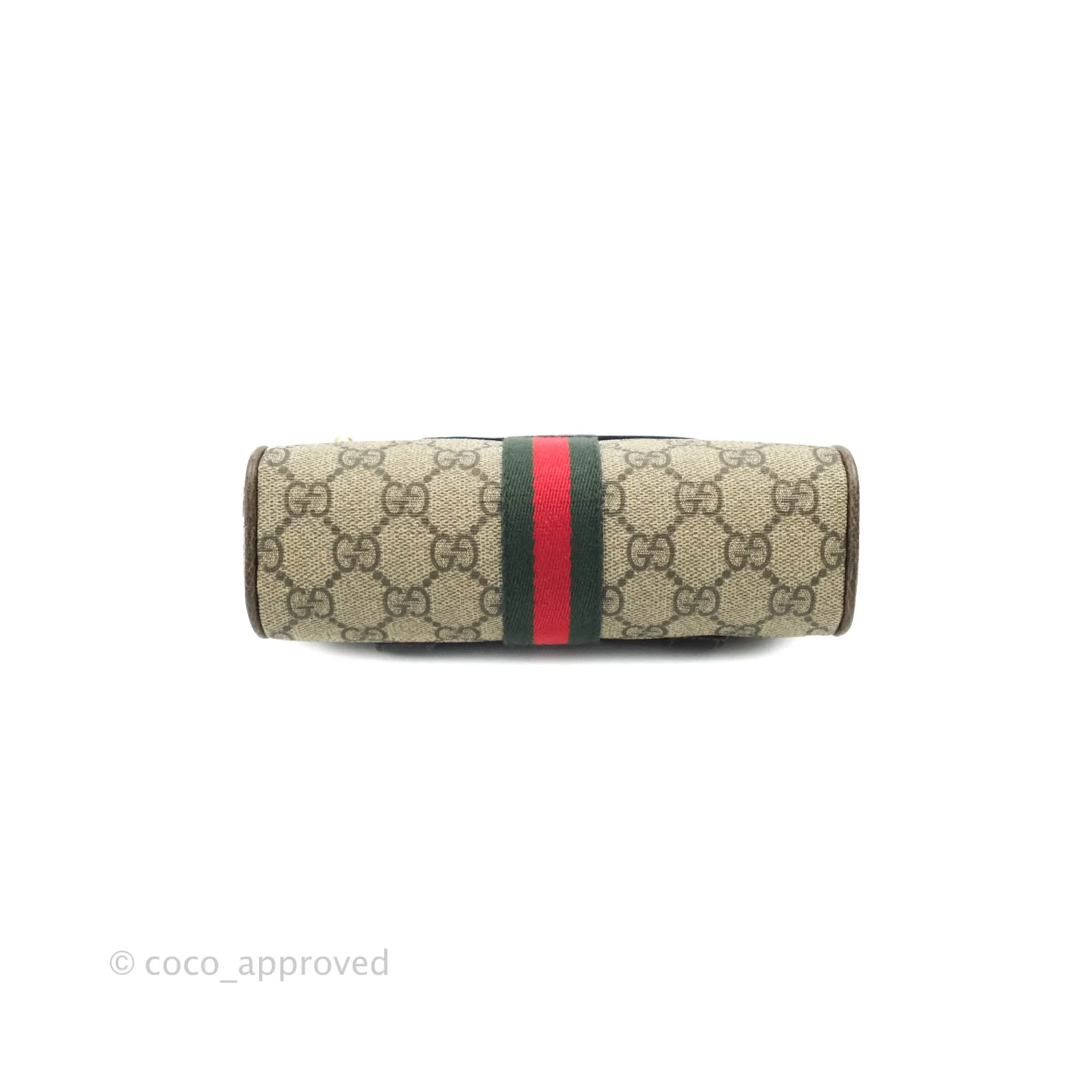 Gucci Ophidia GG Supreme Small Belt Bag Gold Hardware