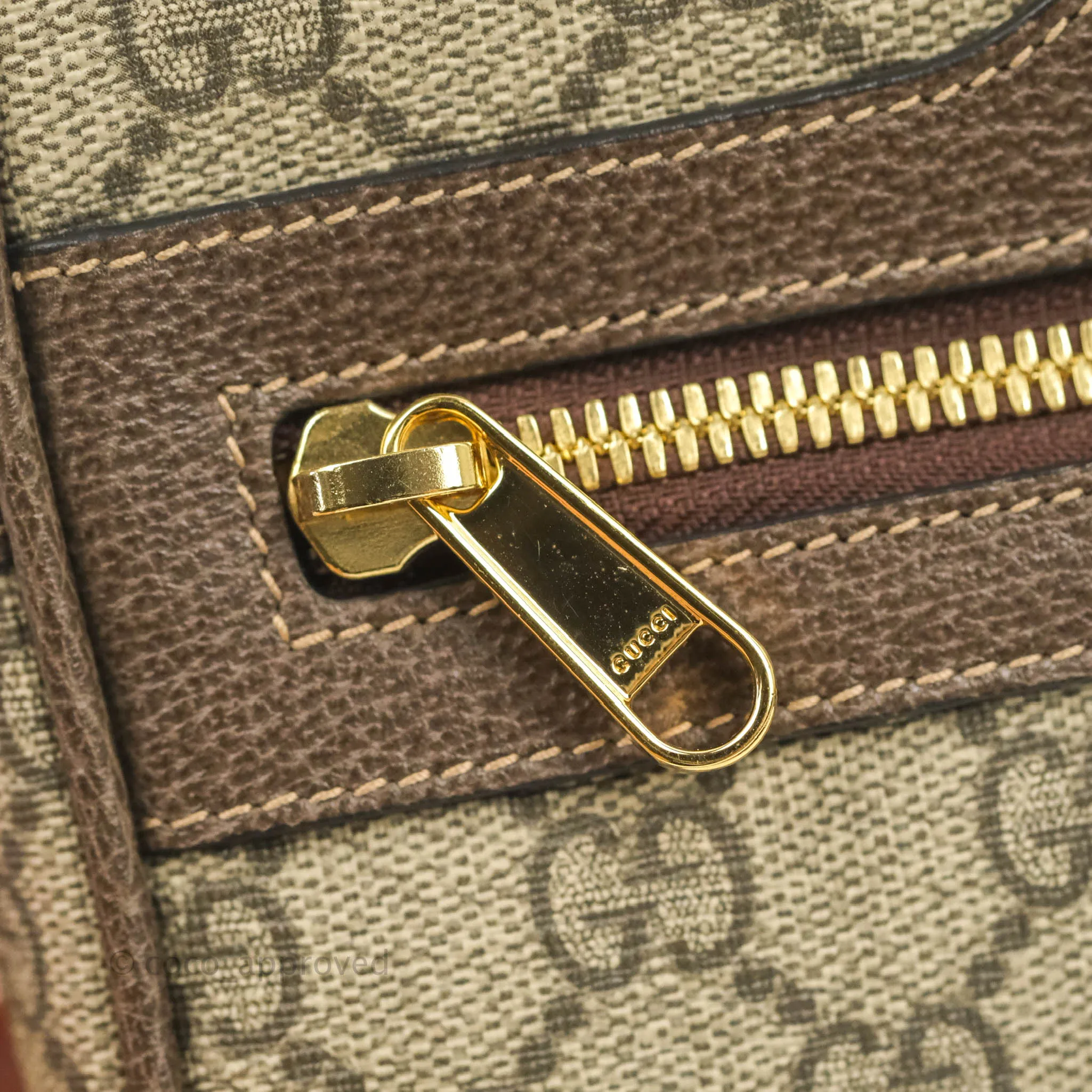 Gucci Ophidia GG Supreme Small Belt Bag Gold Hardware