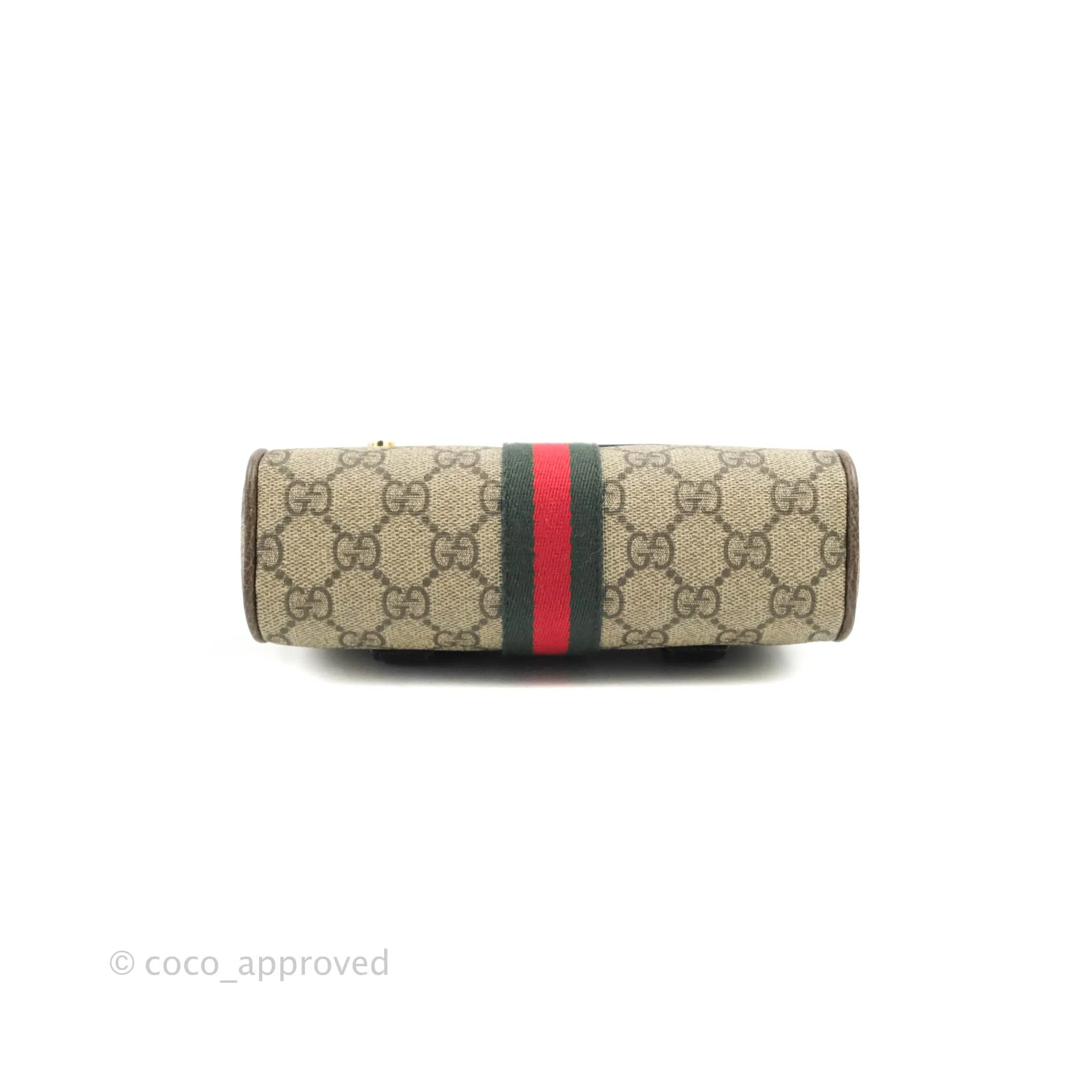 Gucci Ophidia GG Supreme Small Belt Bag Gold Hardware